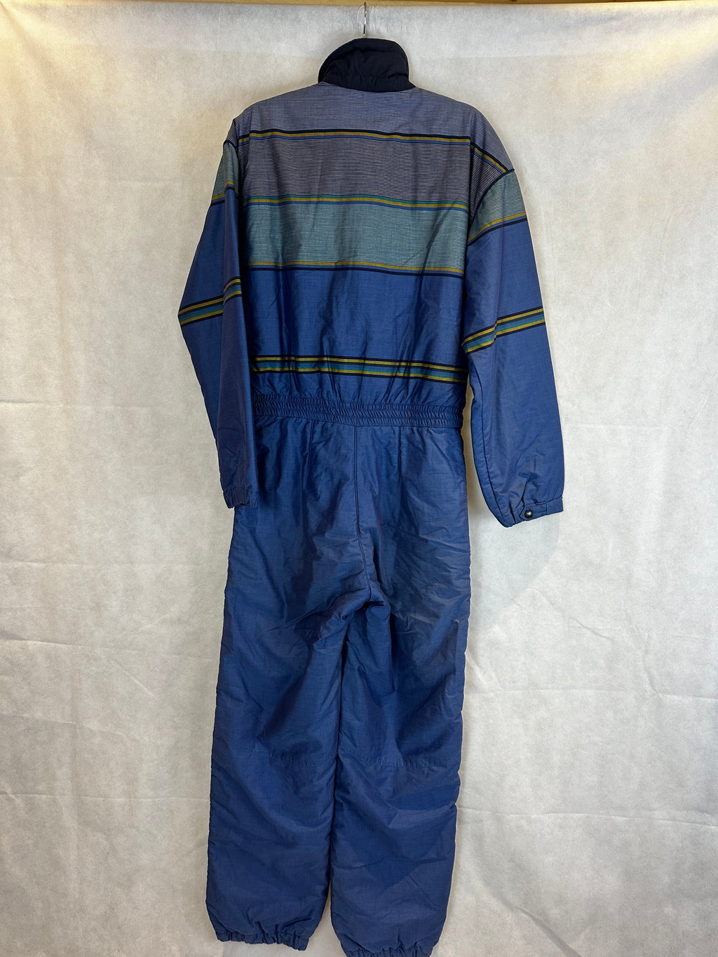Vintage Skioverall von Elho in blau in M