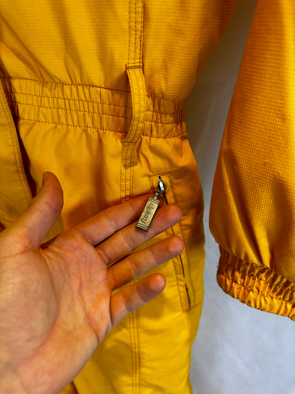 Vintage Skioverall in organge in S/M