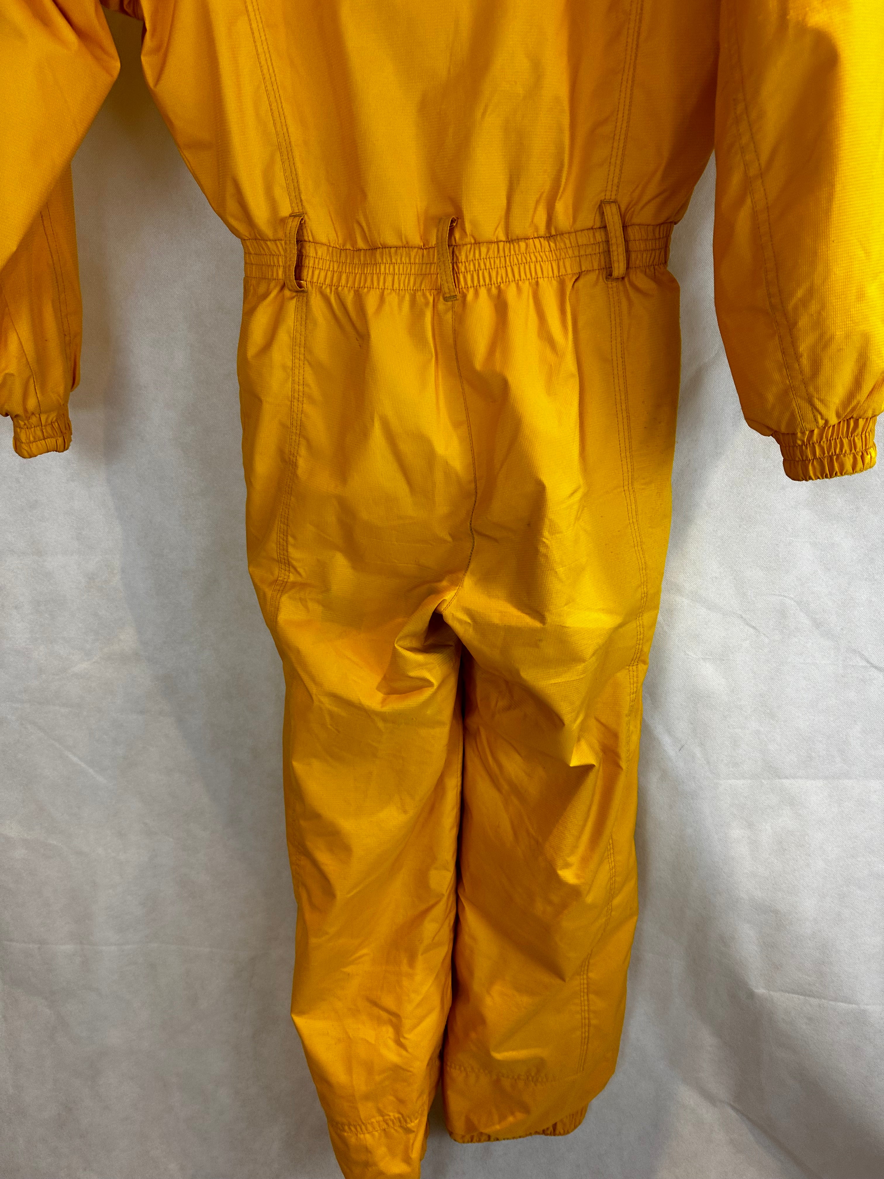 Vintage Skioverall in organge in S/M