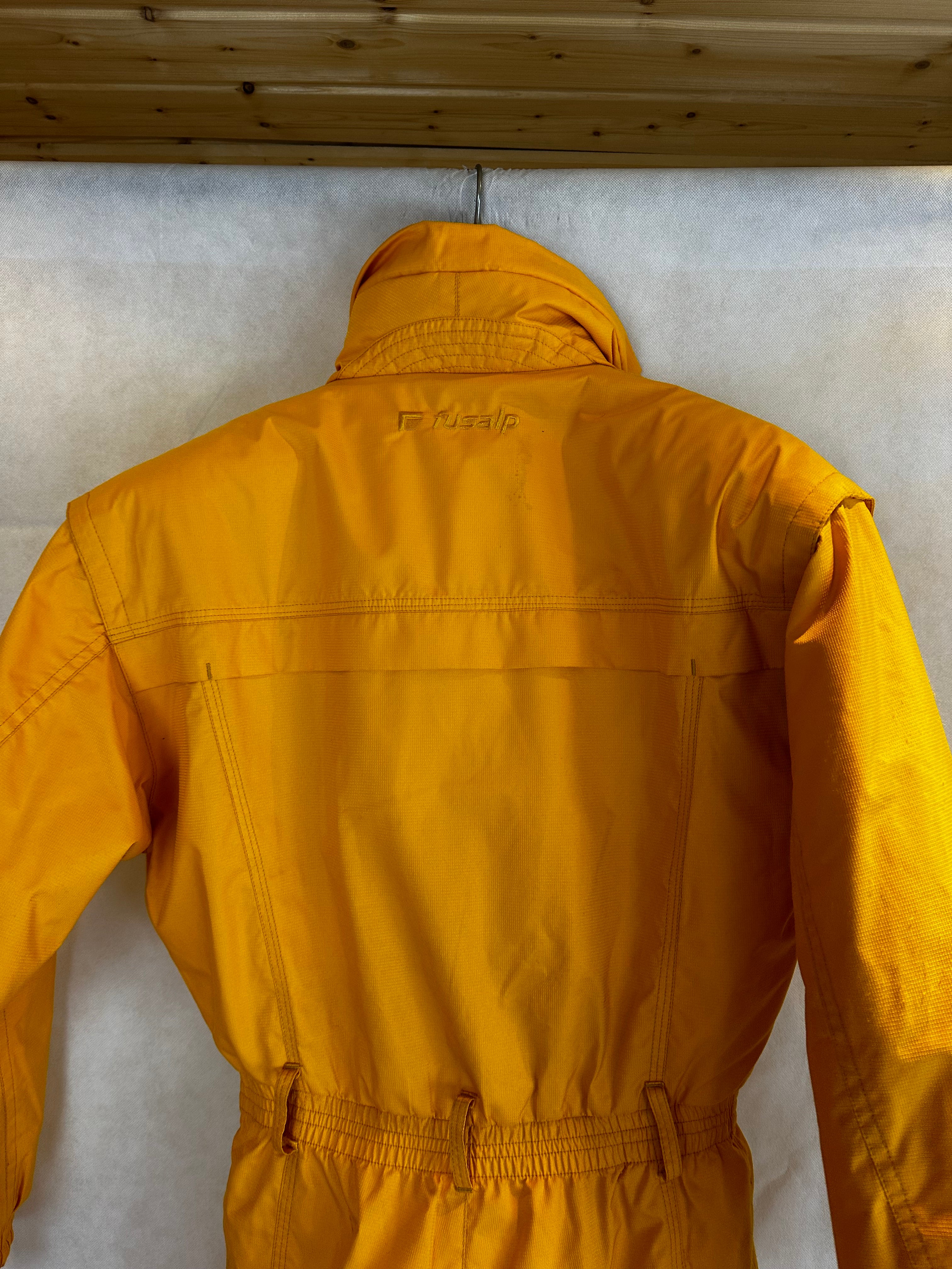 Vintage Skioverall in organge in S/M