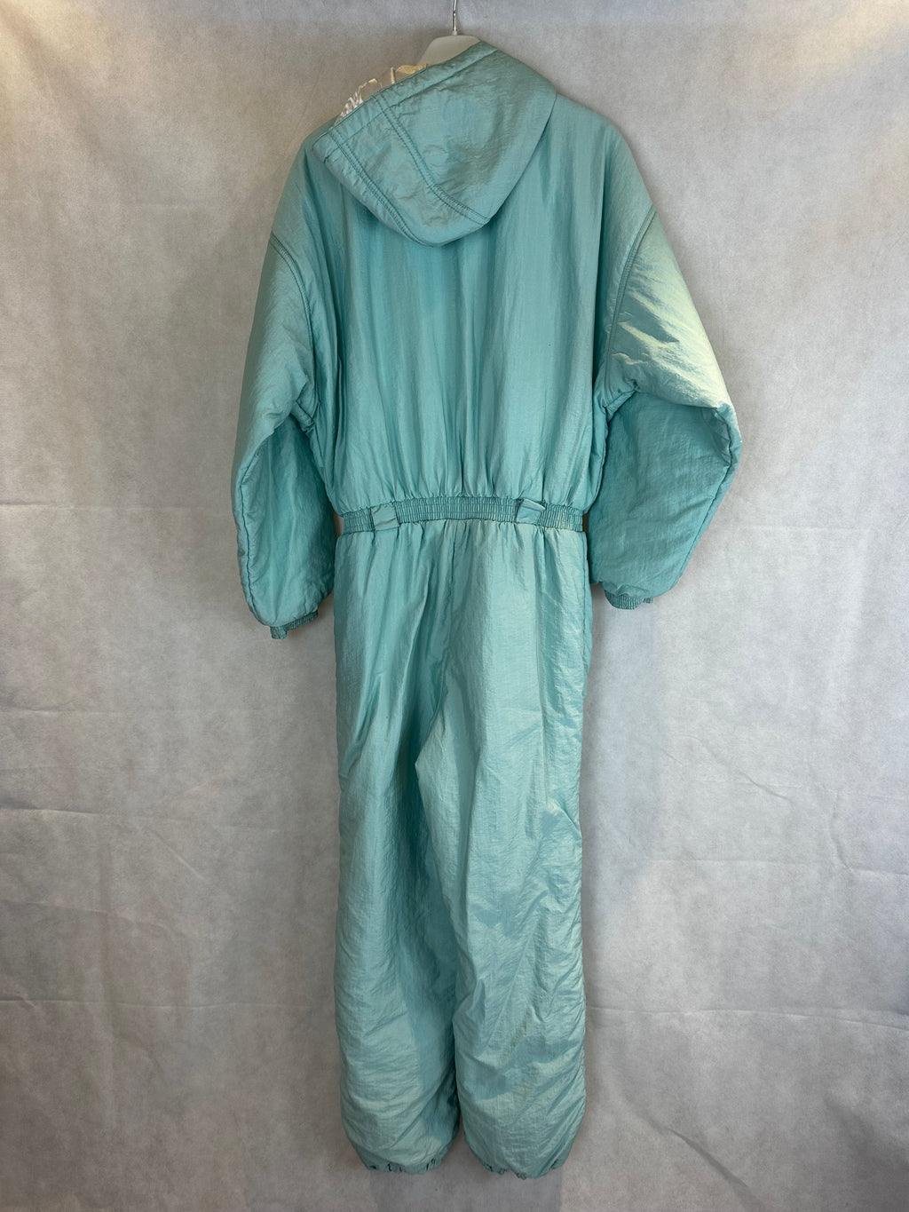 Vintage Skioverall in Turkis in M/S