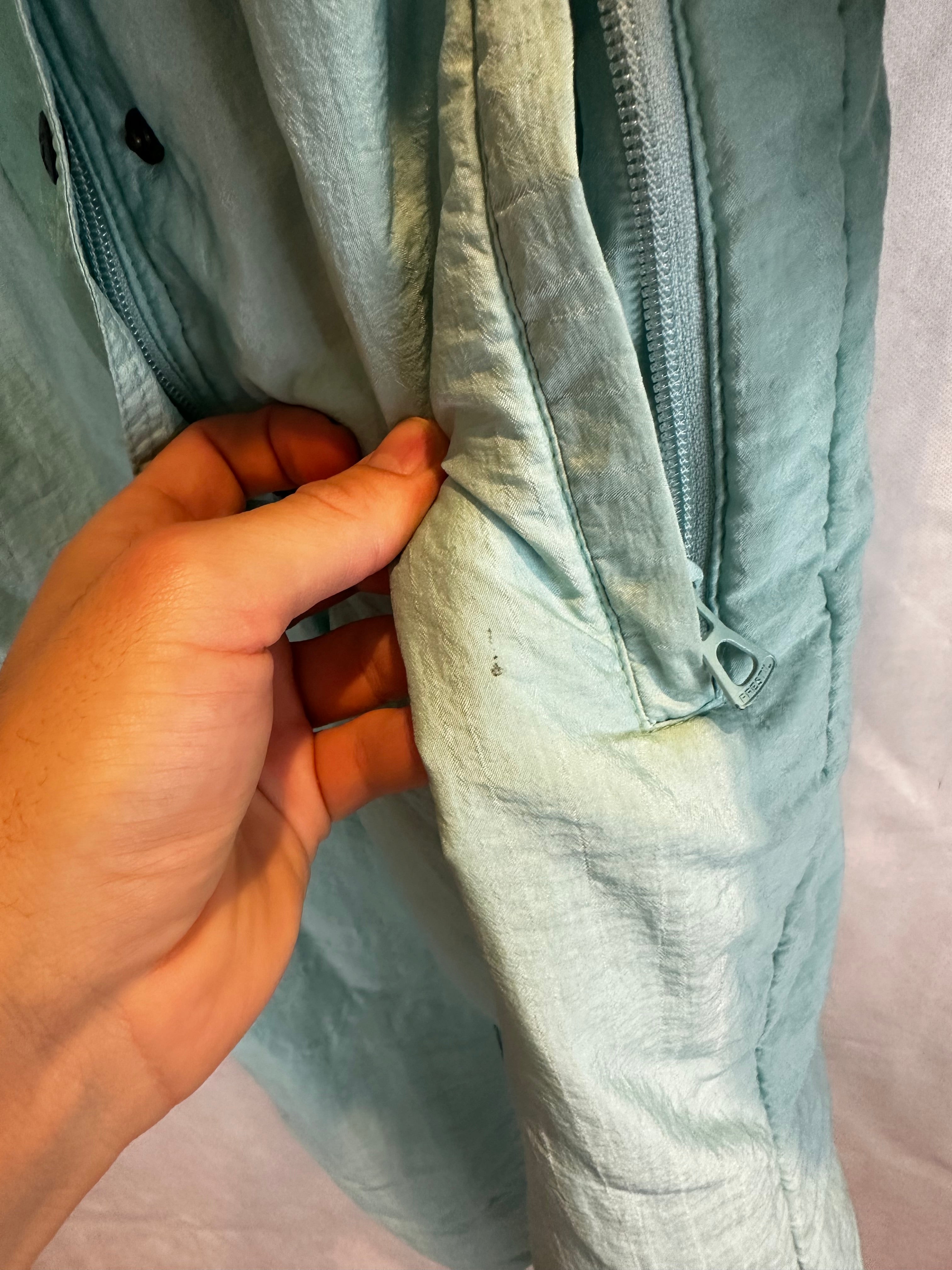 Vintage Skioverall in Turkis in M/S