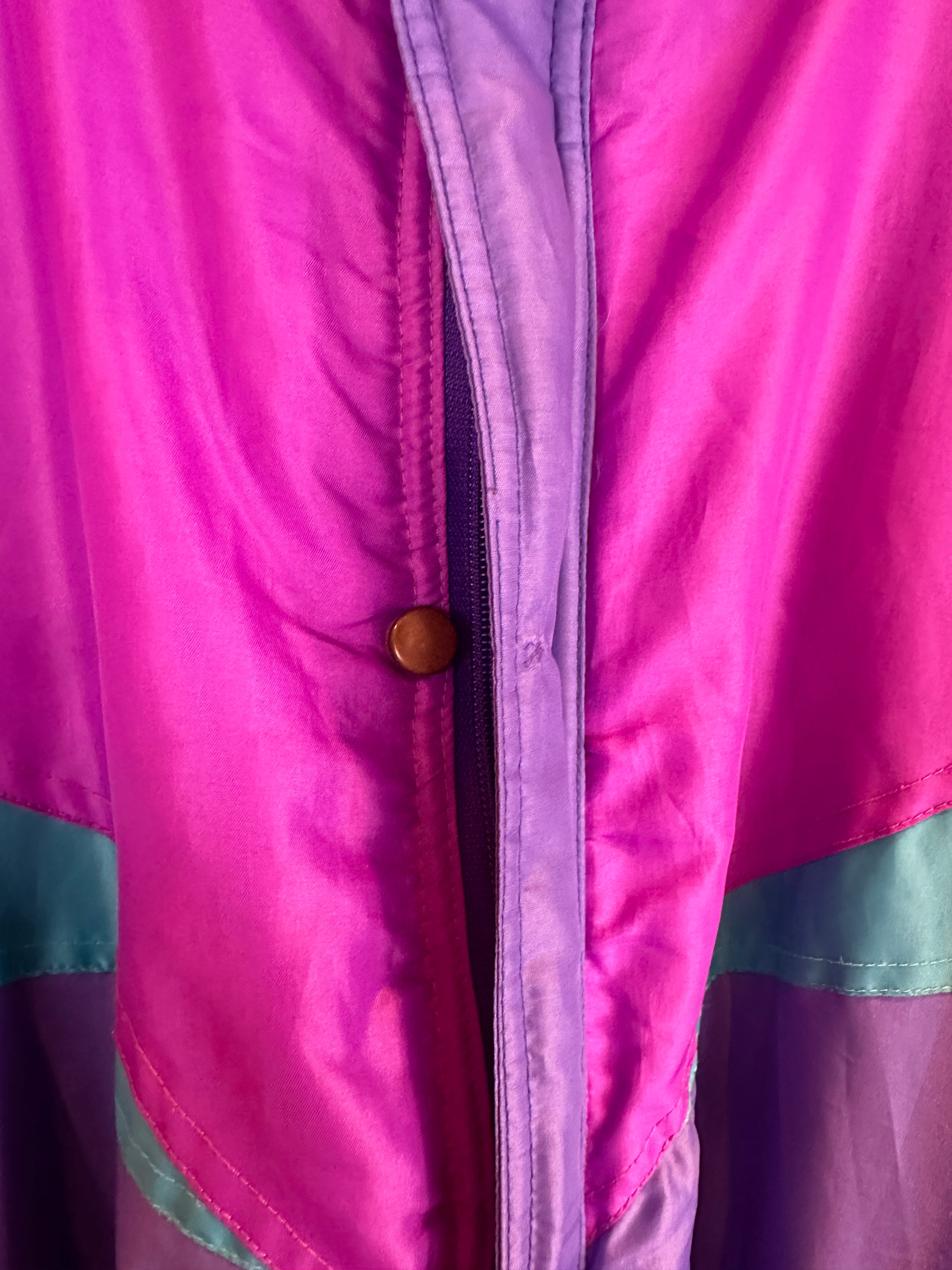 Vintage Skioverall von in blau/lila in L