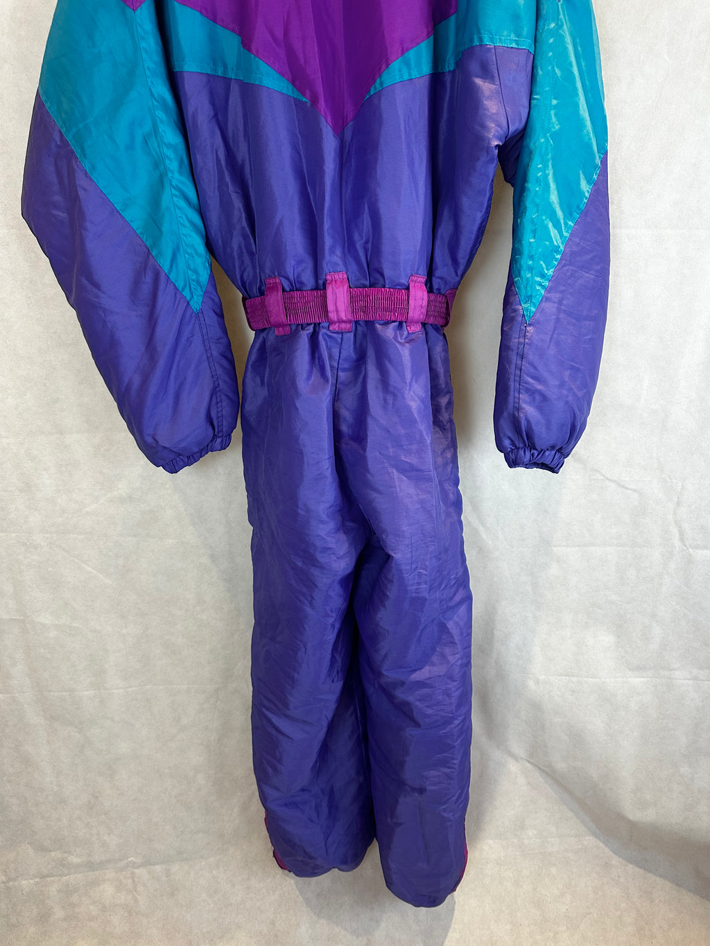 Vintage Skioverall von in blau/lila in L