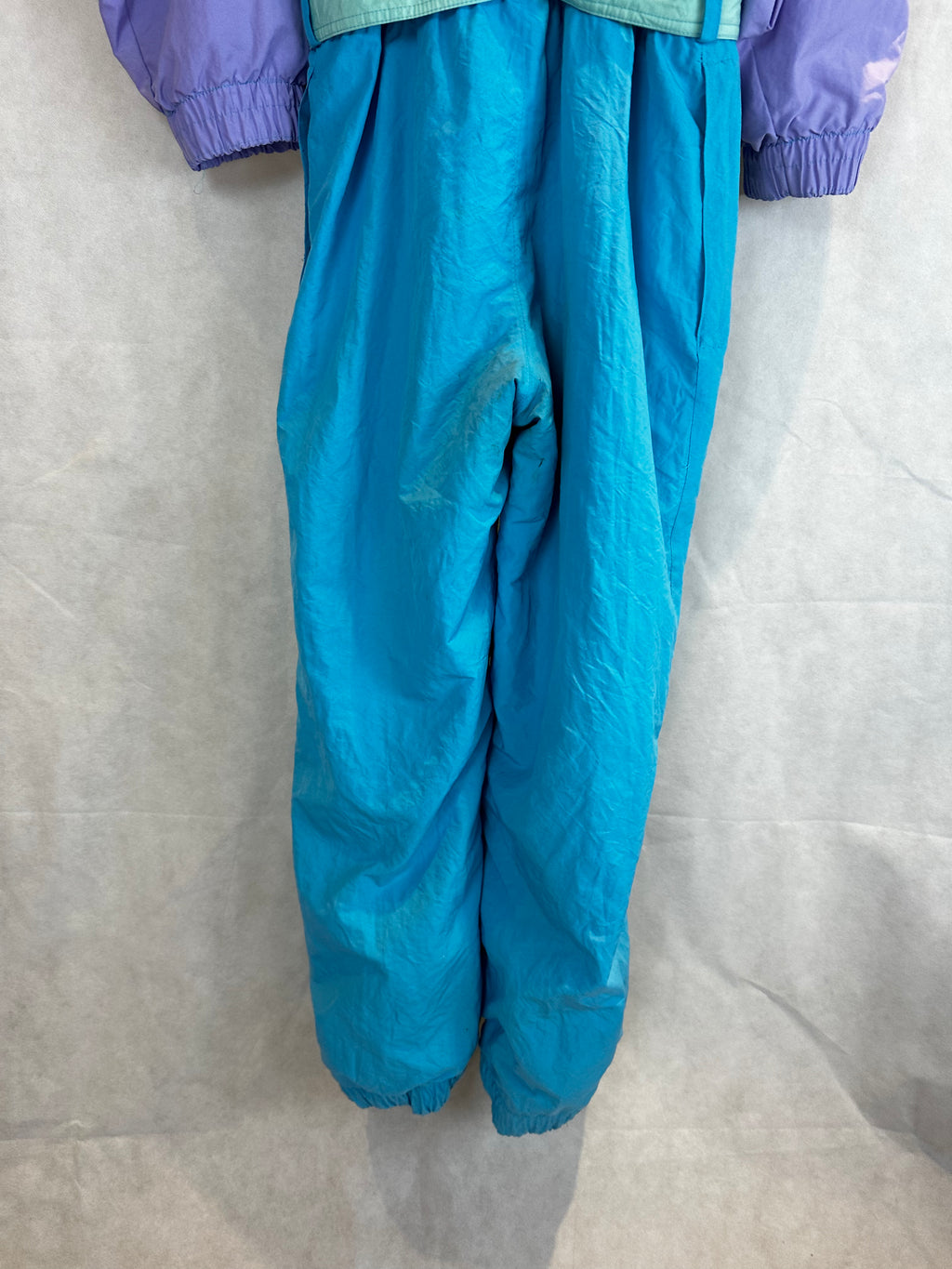 Vintage Skioverall von O2 in blau/lila in M