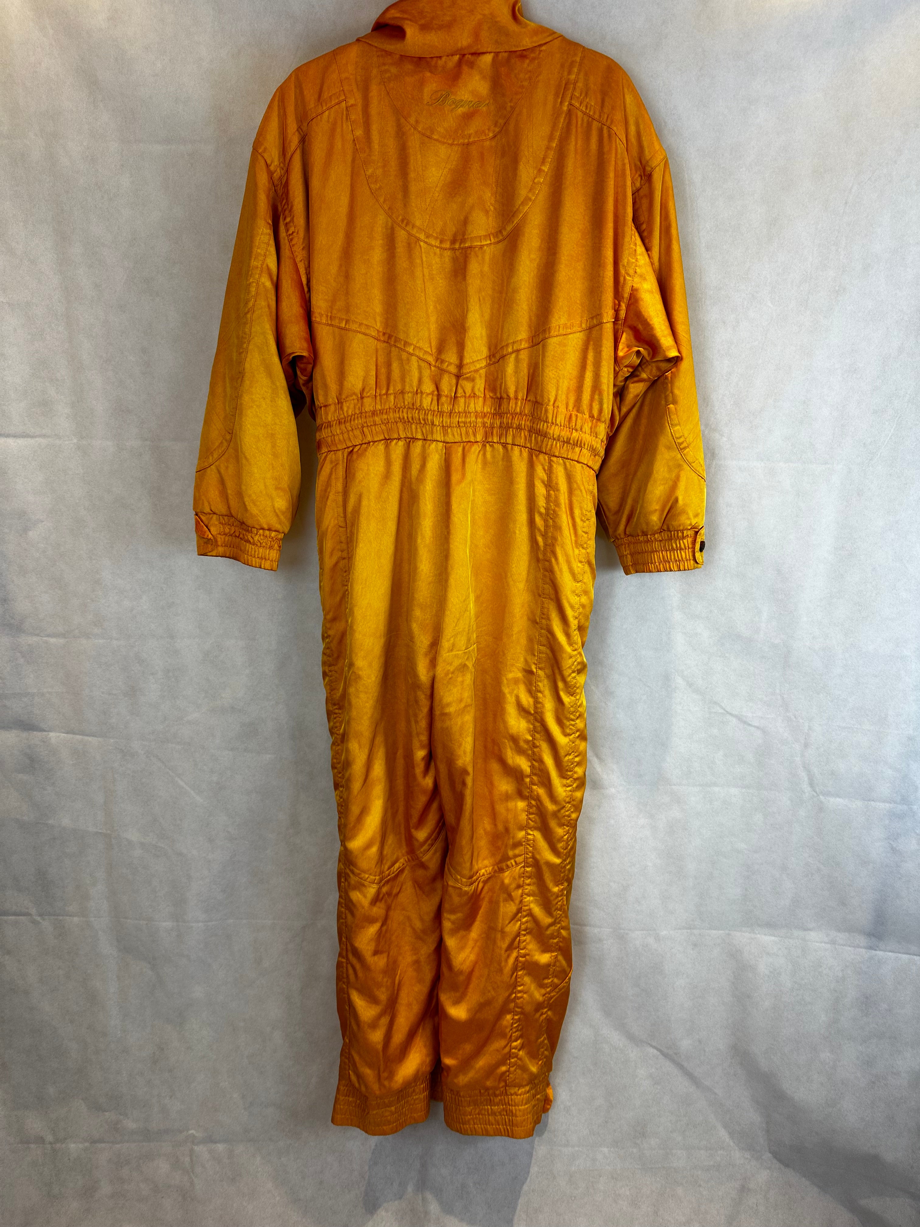 Vintage Skioverall von Bogner in orange in S/M