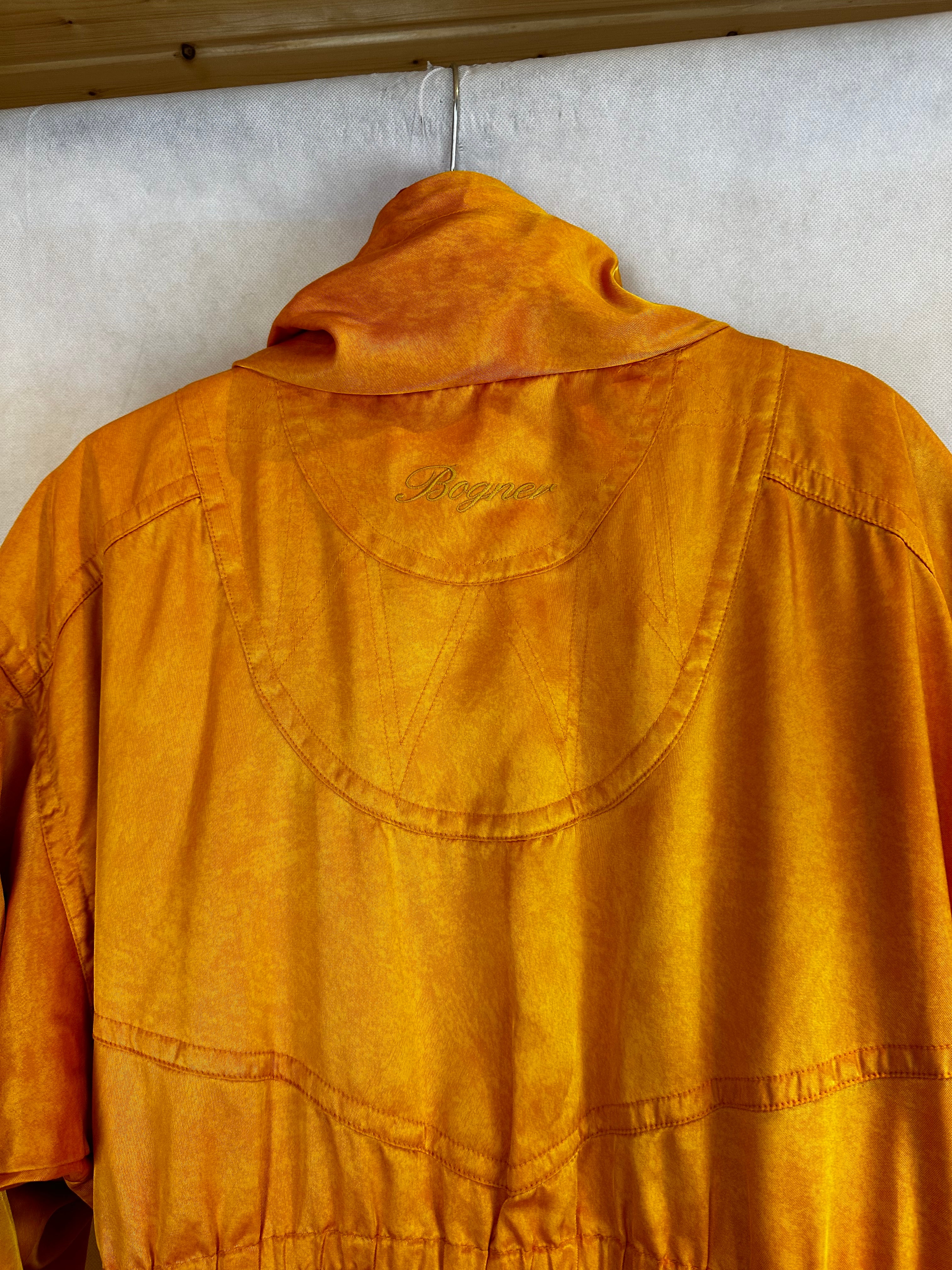 Vintage Skioverall von Bogner in orange in S/M