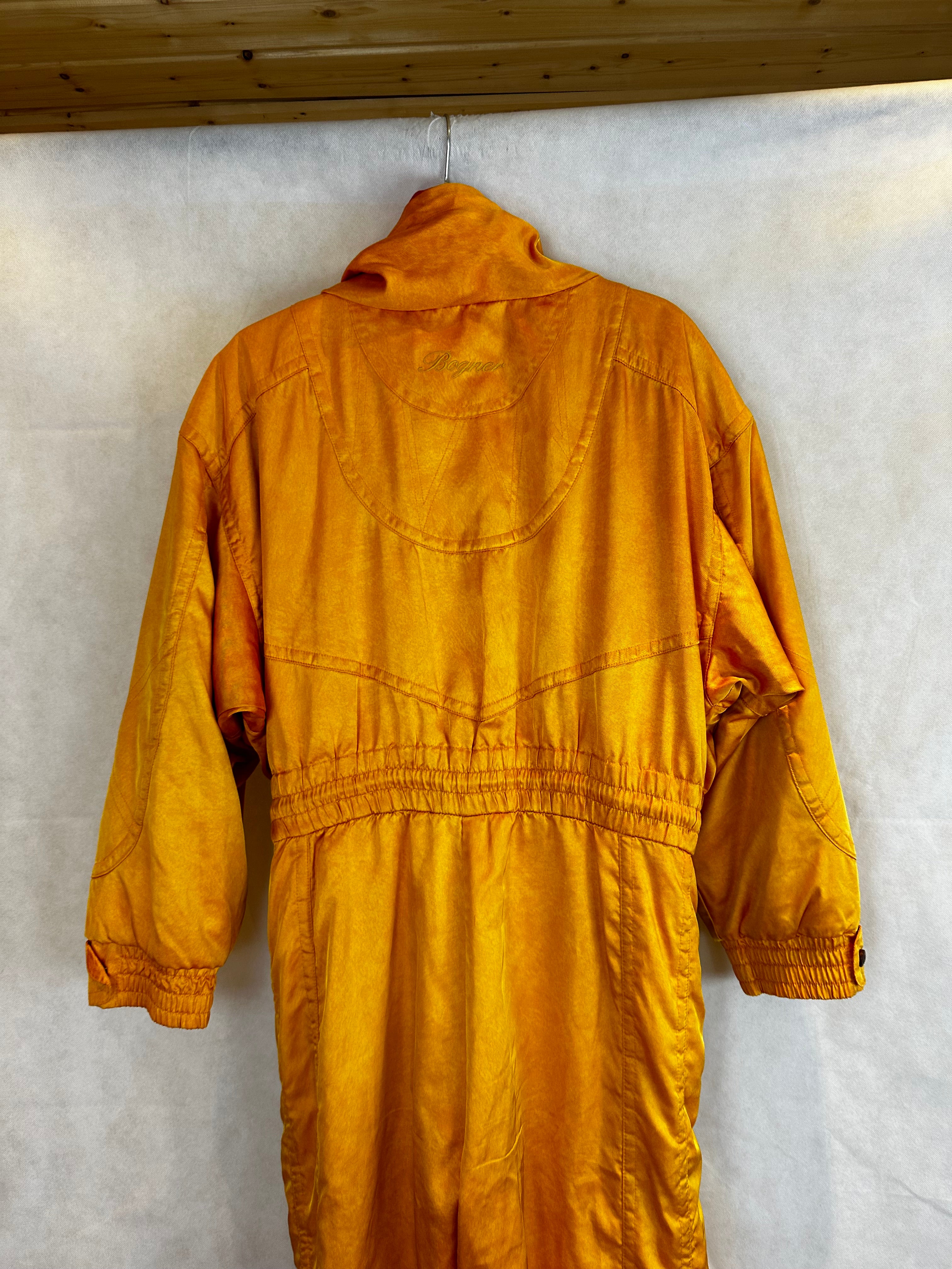 Vintage Skioverall von Bogner in orange in S/M