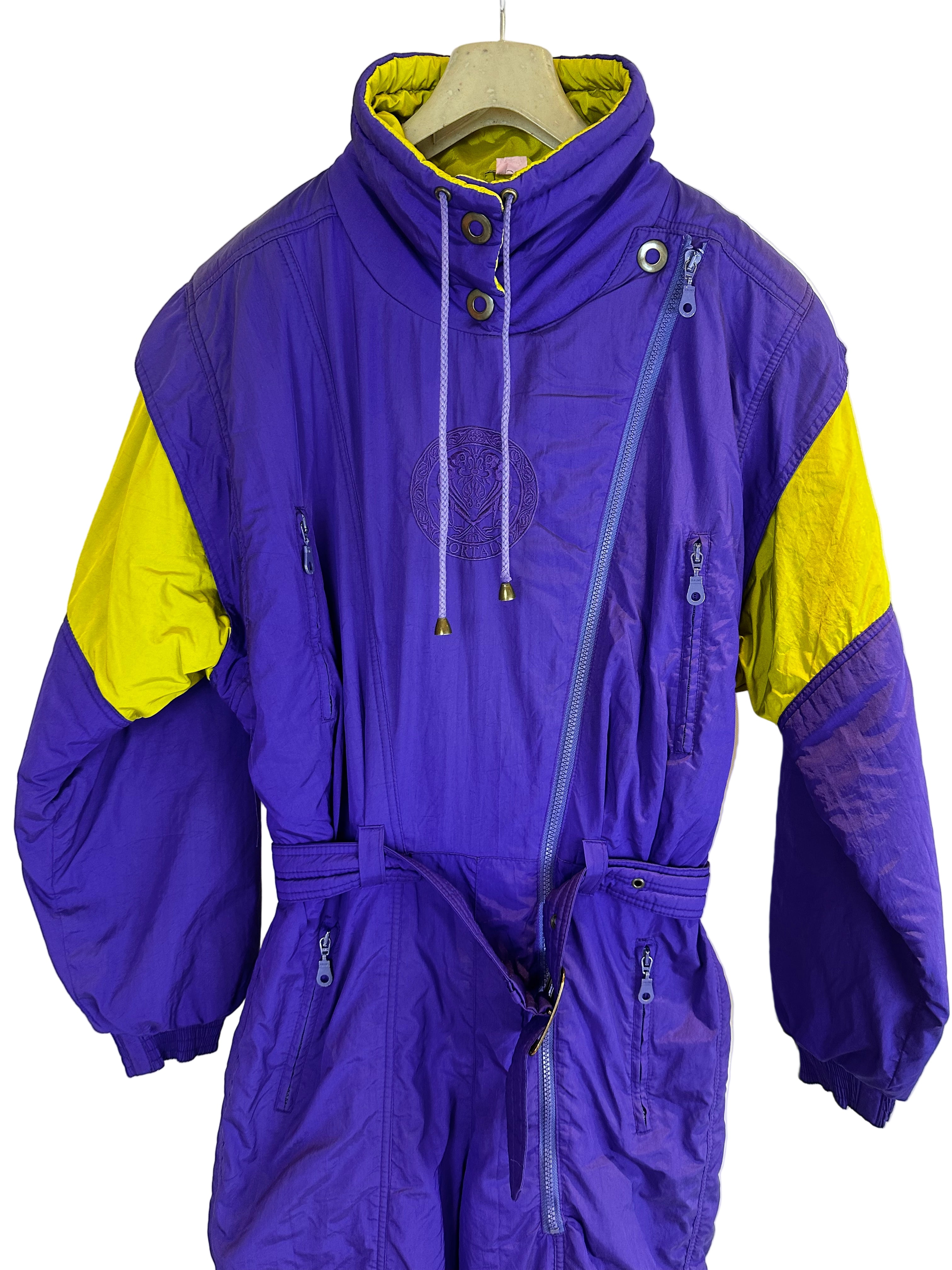 Vintage Skioverall von SPORTALM Kitzbühel  in Lila in S/M