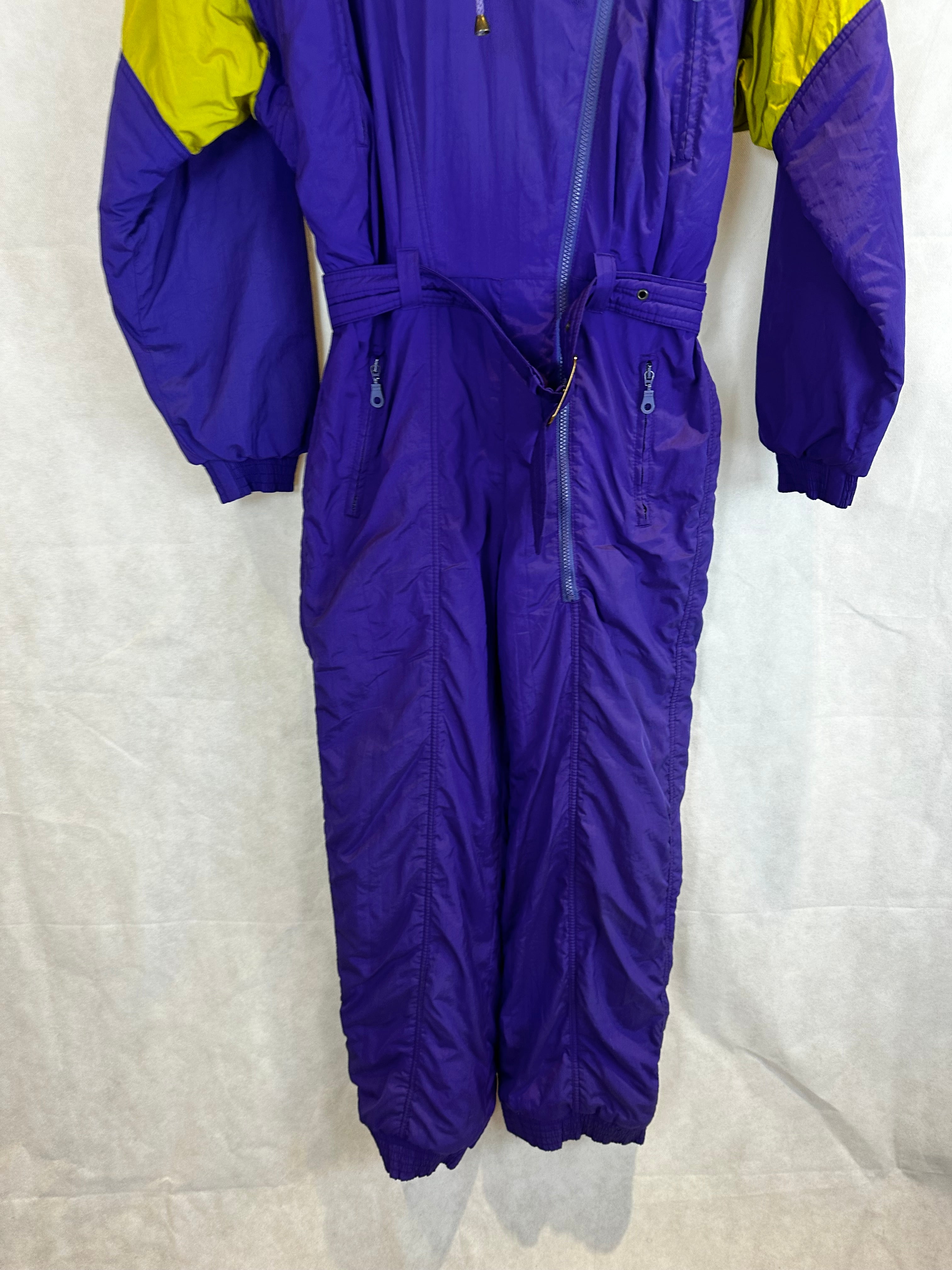 Vintage Skioverall von SPORTALM Kitzbühel  in Lila in S/M