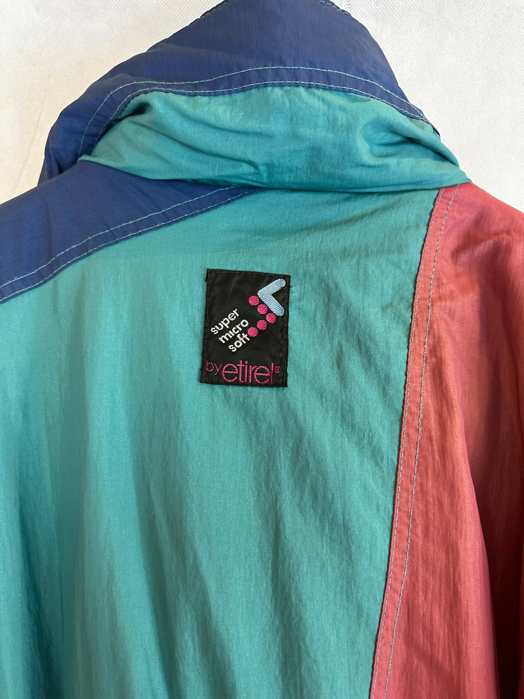 Vintage Skioverall von Etirel in blau M/L Size 50