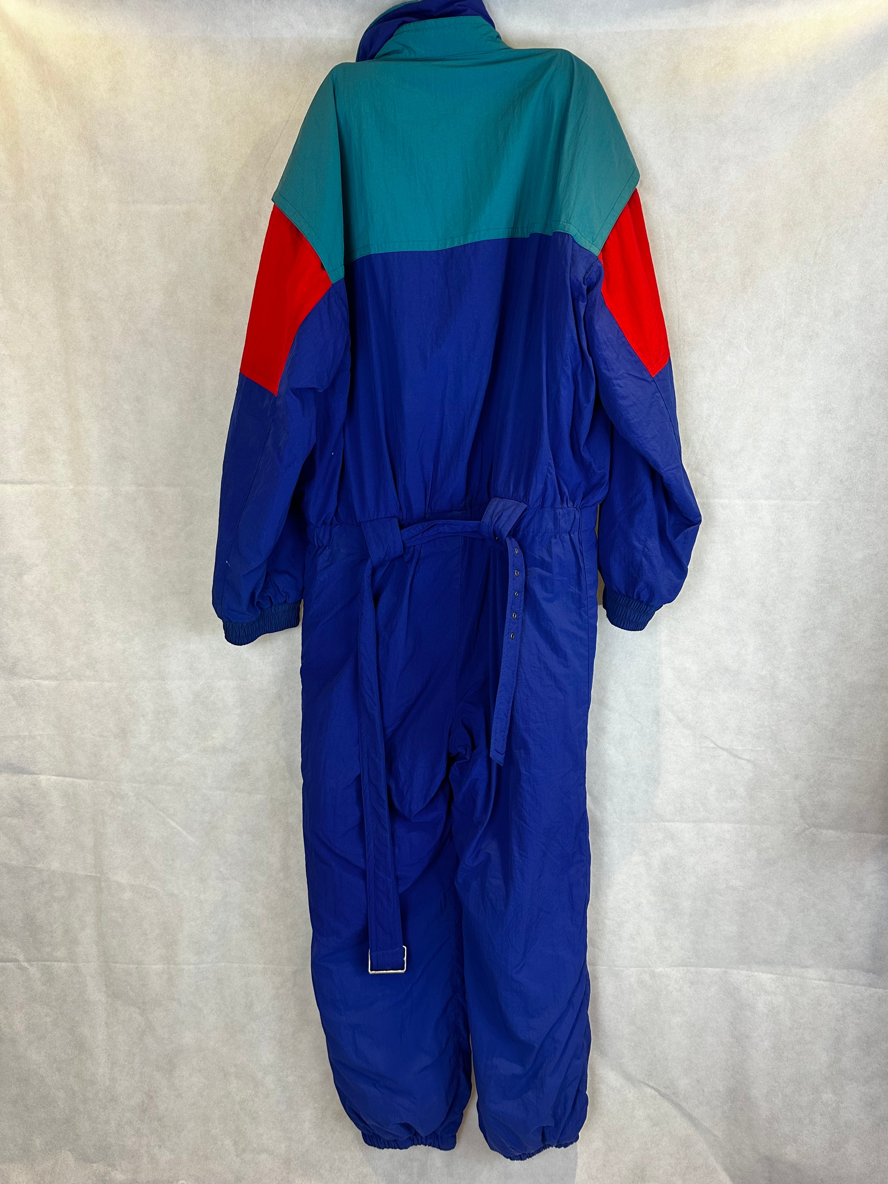 Vintage Skioverall von ELHO in blau in M