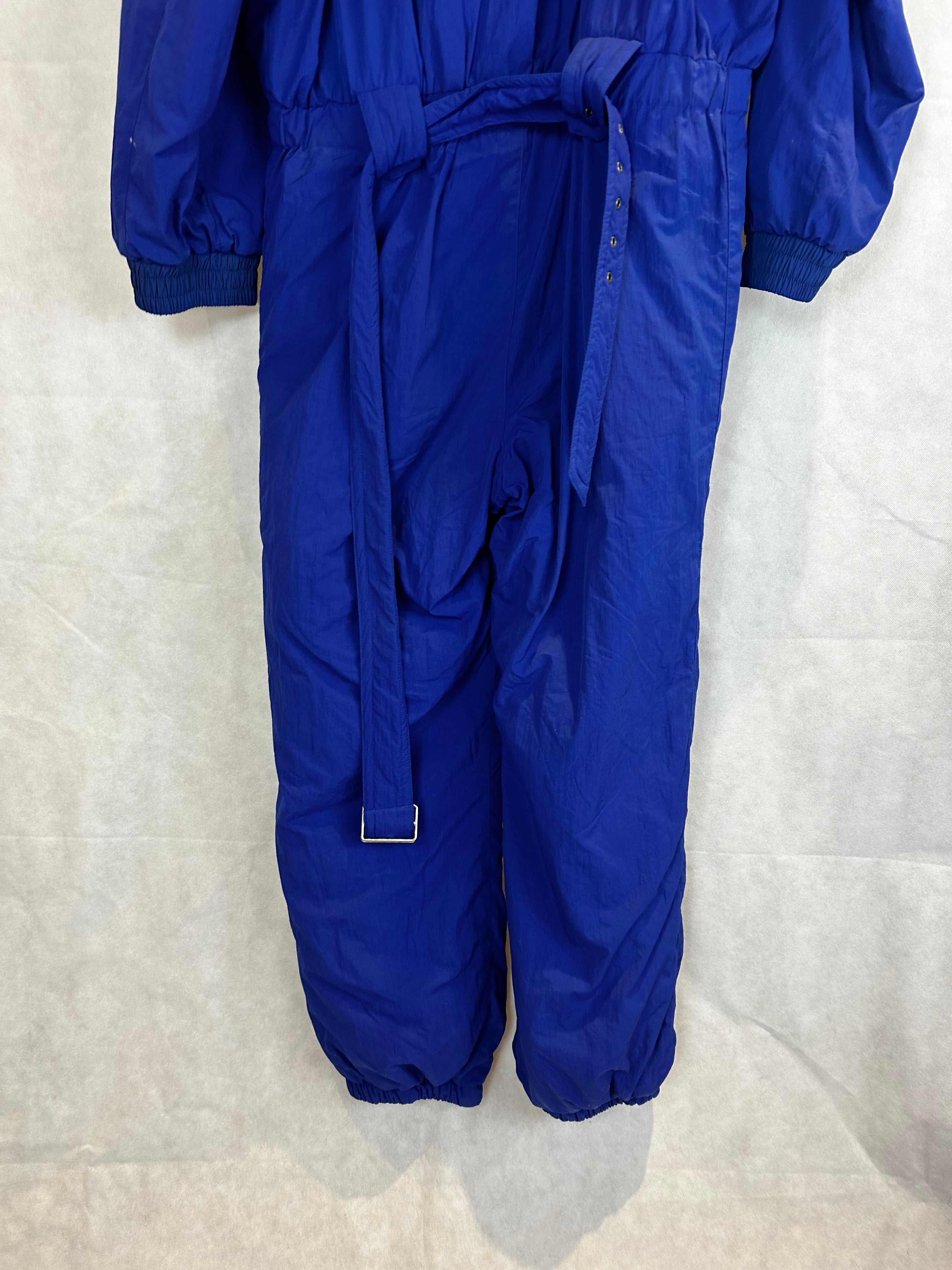 Vintage Skioverall von ELHO in blau in M
