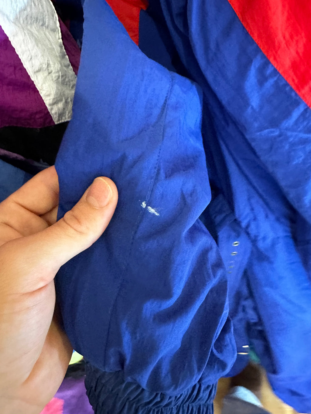 Vintage Skioverall von ELHO in blau in M