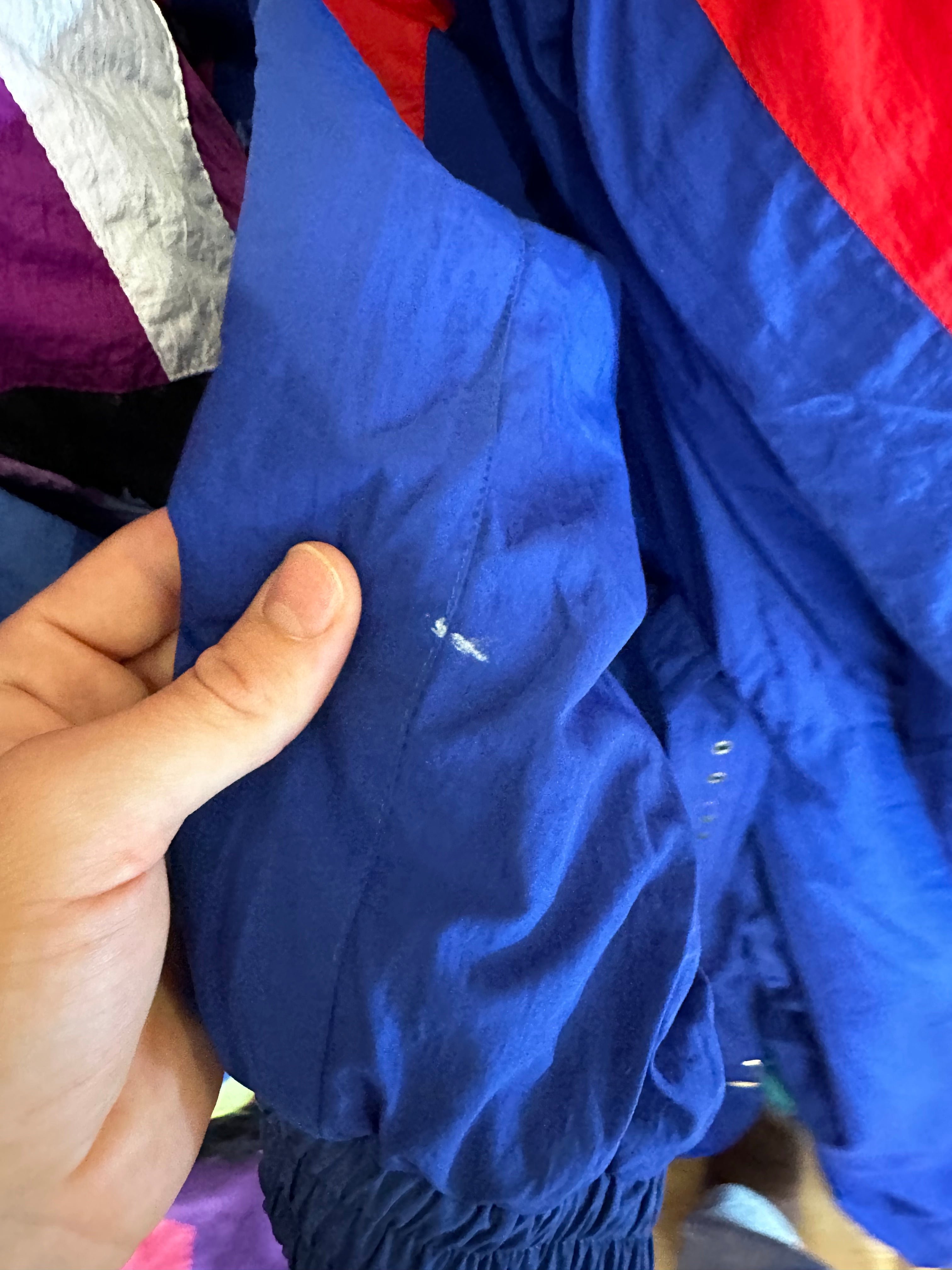 Vintage Skioverall von ELHO in blau in M