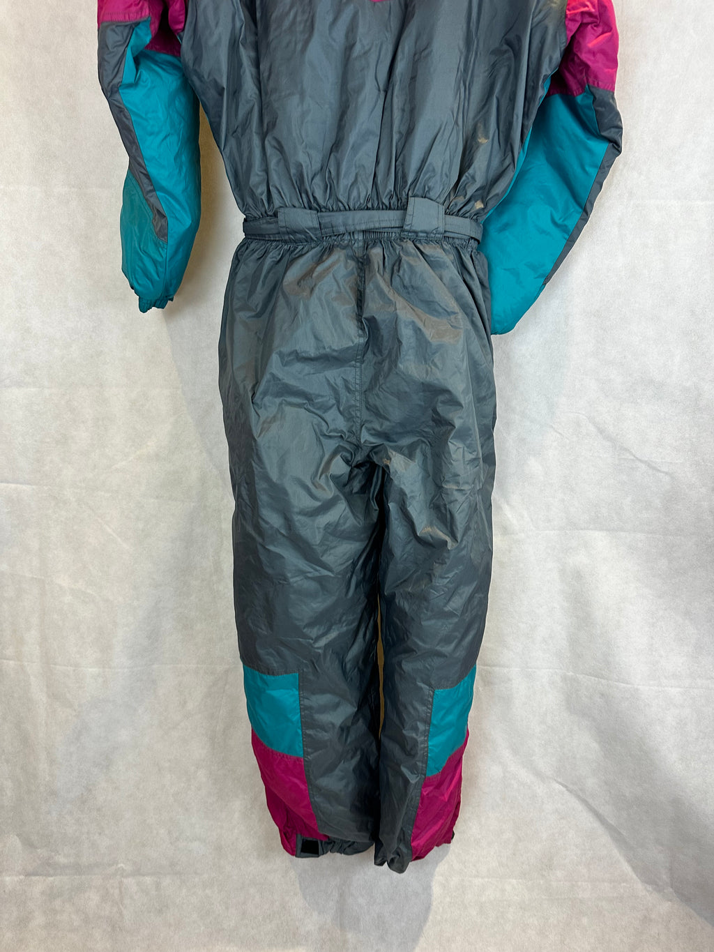 Vintage Skioverall von MC kee´s in Grau/Lila in L