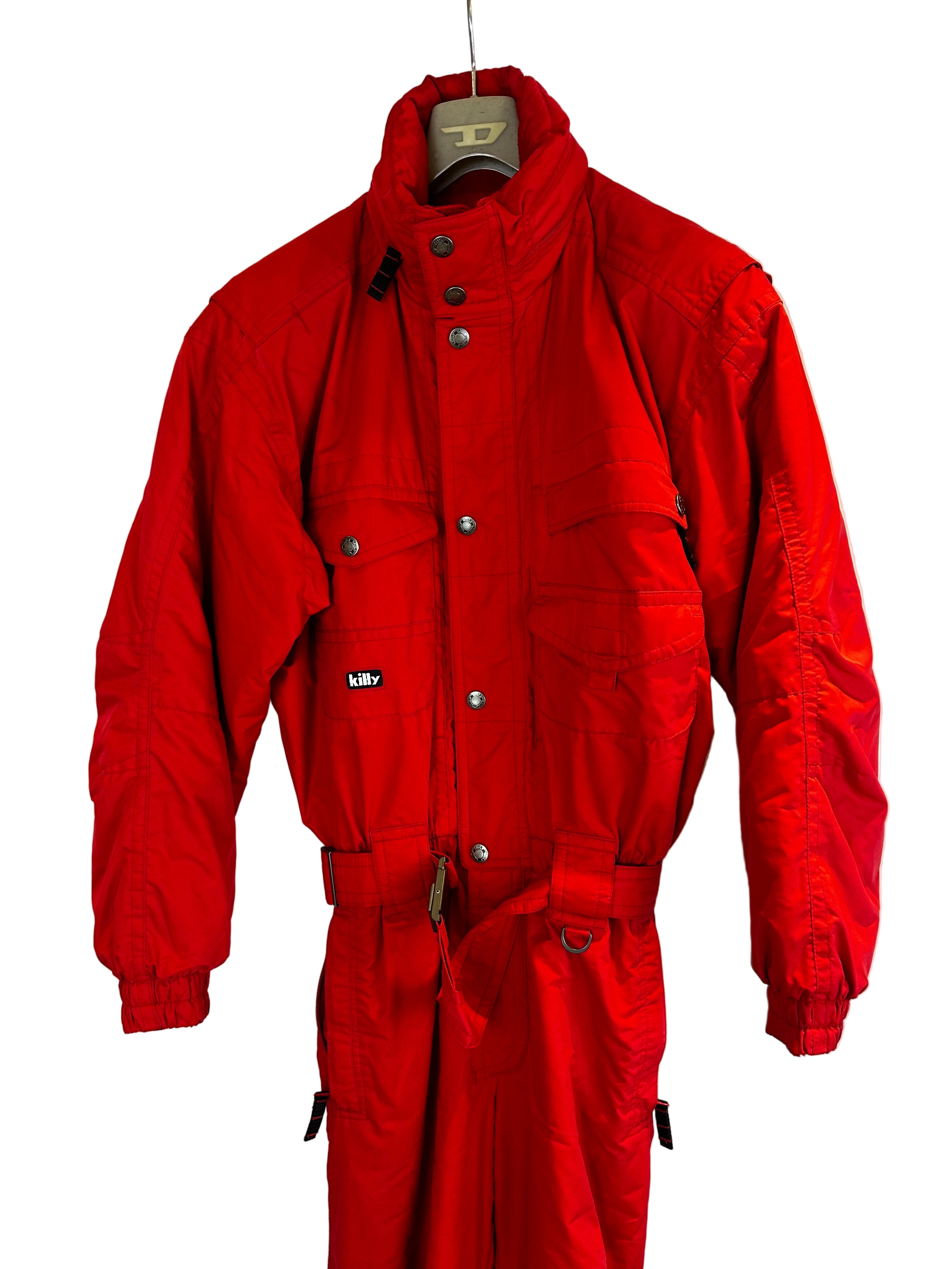 Vintage Skioverall von KILLY in Rot M