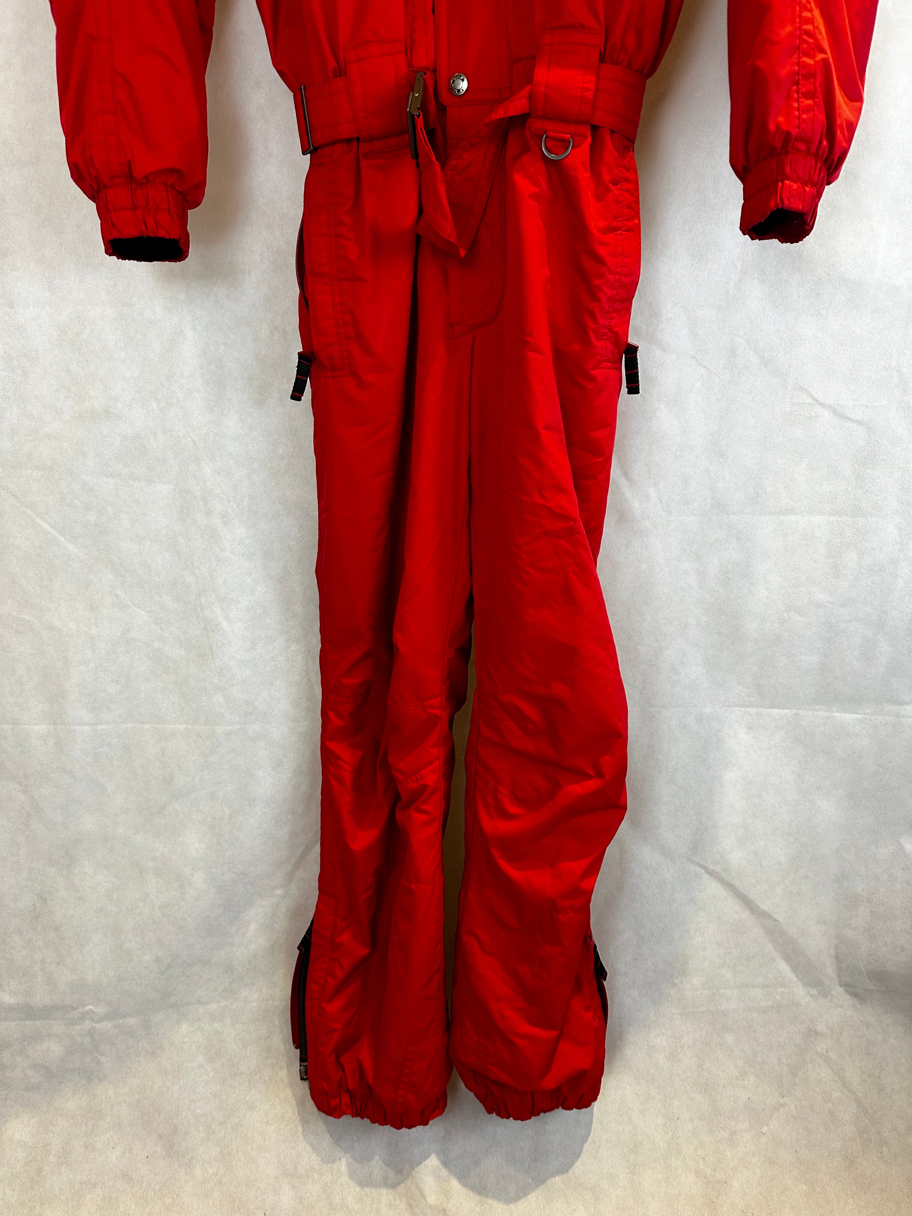Vintage Skioverall von KILLY in Rot M