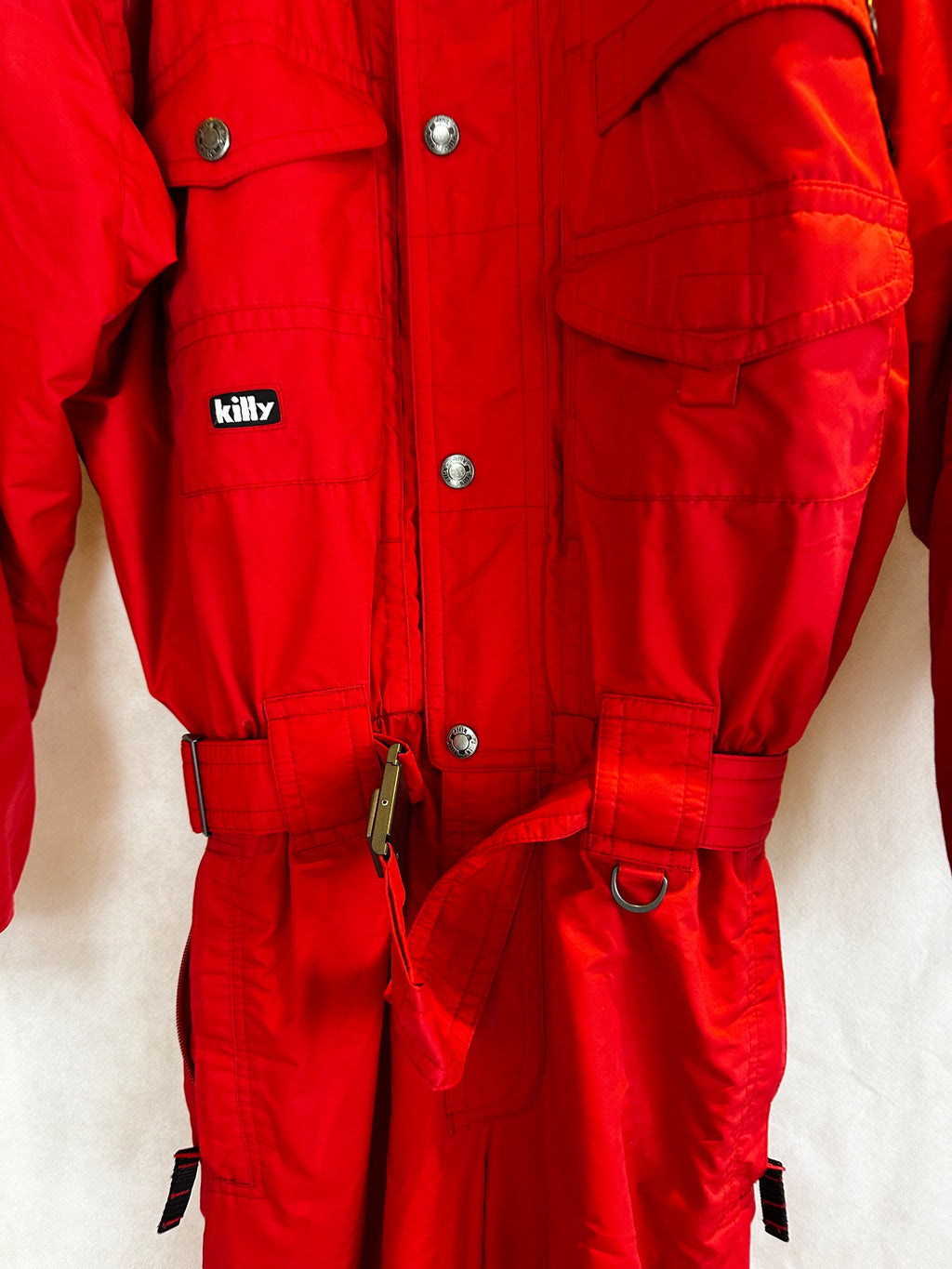 Vintage Skioverall von KILLY in Rot M