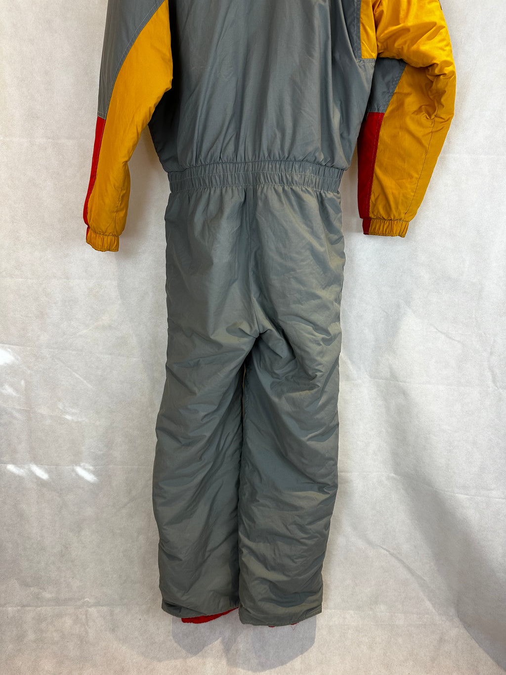 Vintage Skioverall von K-WAY in grau in L