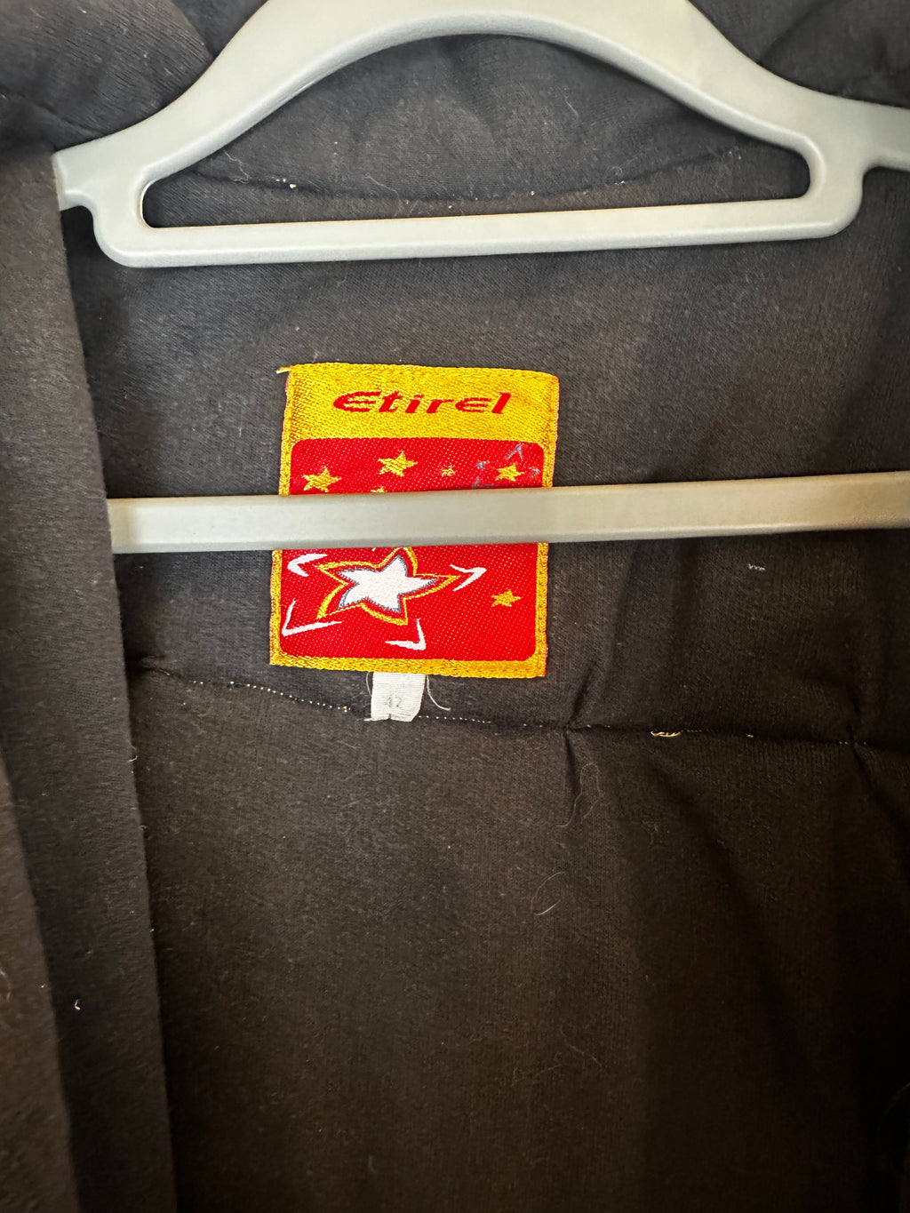 Vintage Skioverall von K-WAY in grau in L