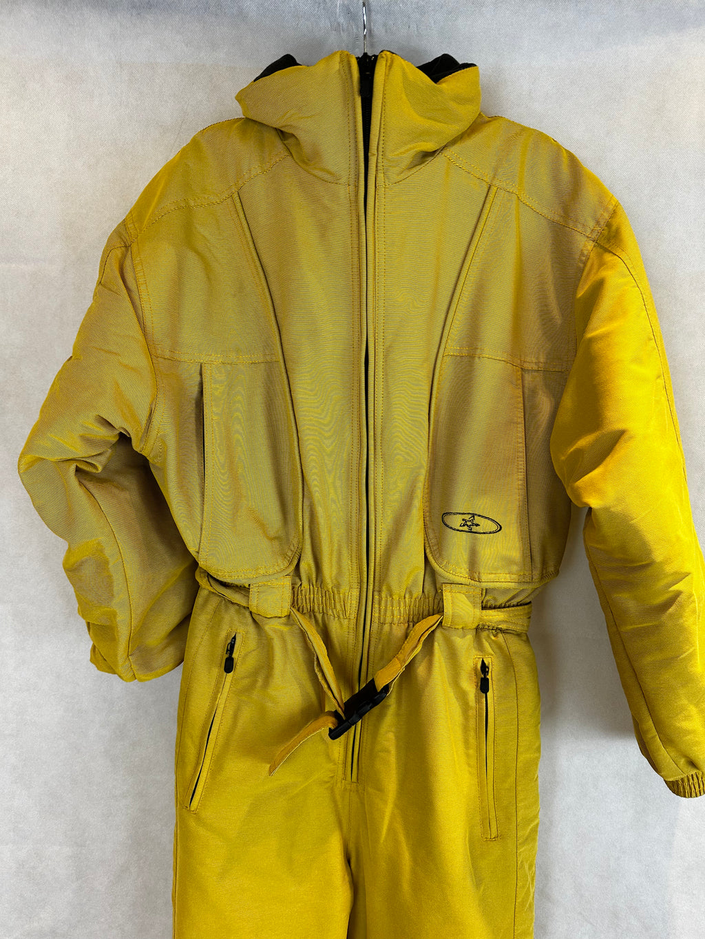 Vintage Skioverall in gelb von Etriel in S/M