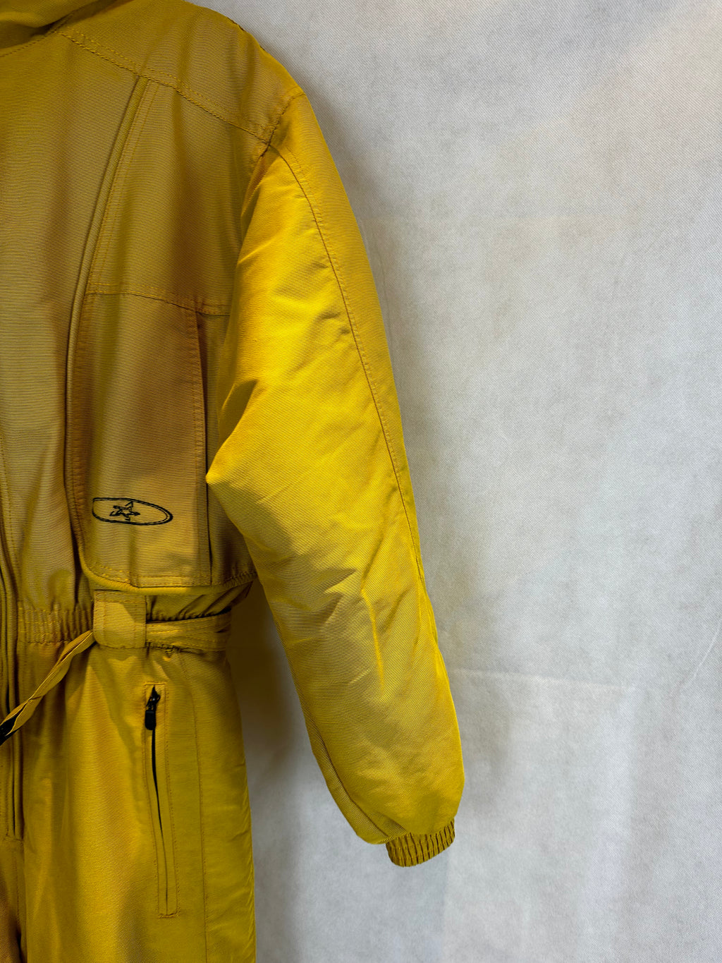 Vintage Skioverall in gelb von Etriel in S/M