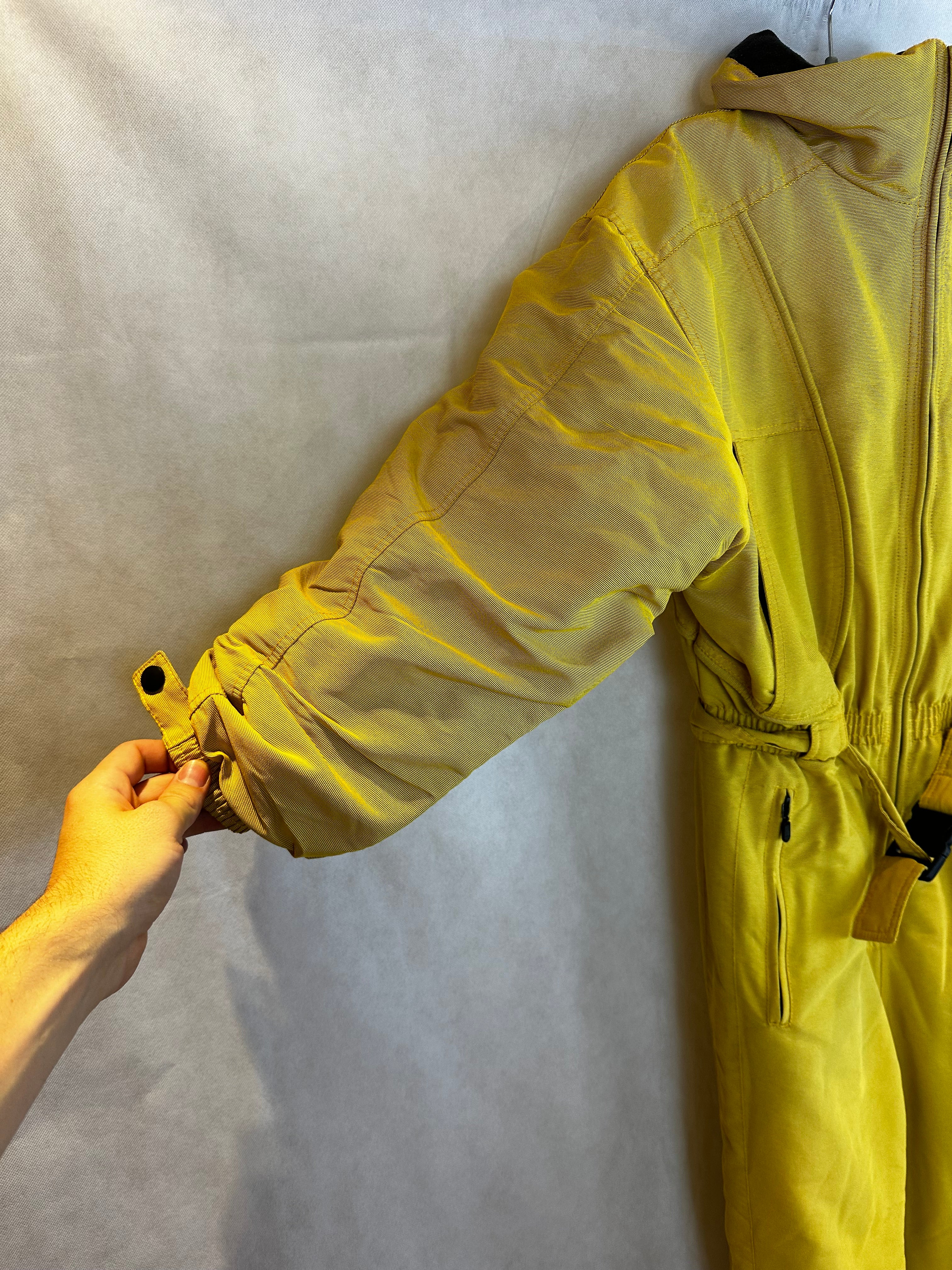 Vintage Skioverall in gelb von Etriel in S/M