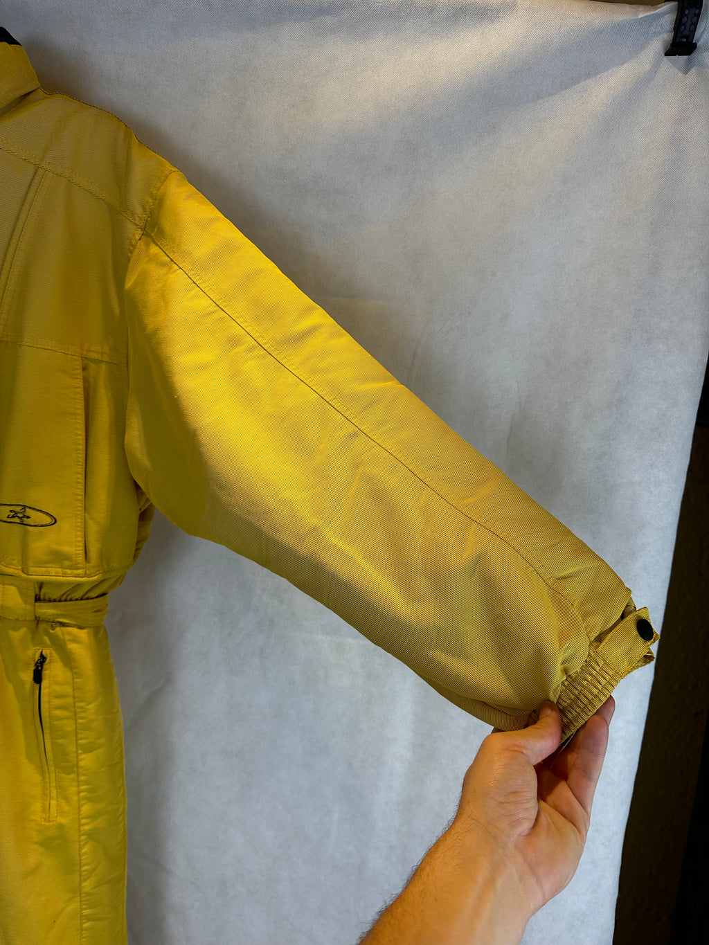 Vintage Skioverall in gelb von Etriel in S/M