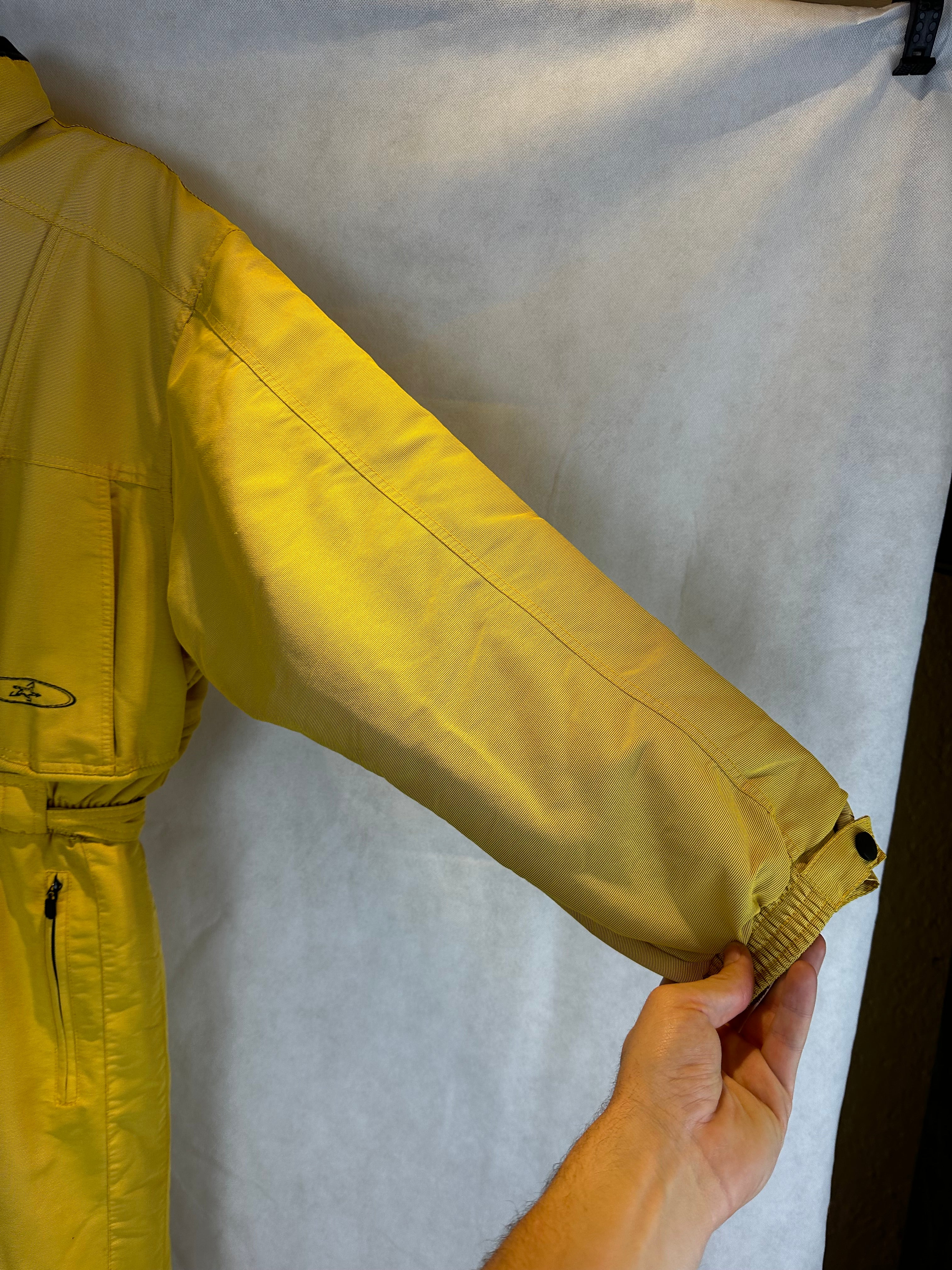 Vintage Skioverall in gelb von Etriel in S/M