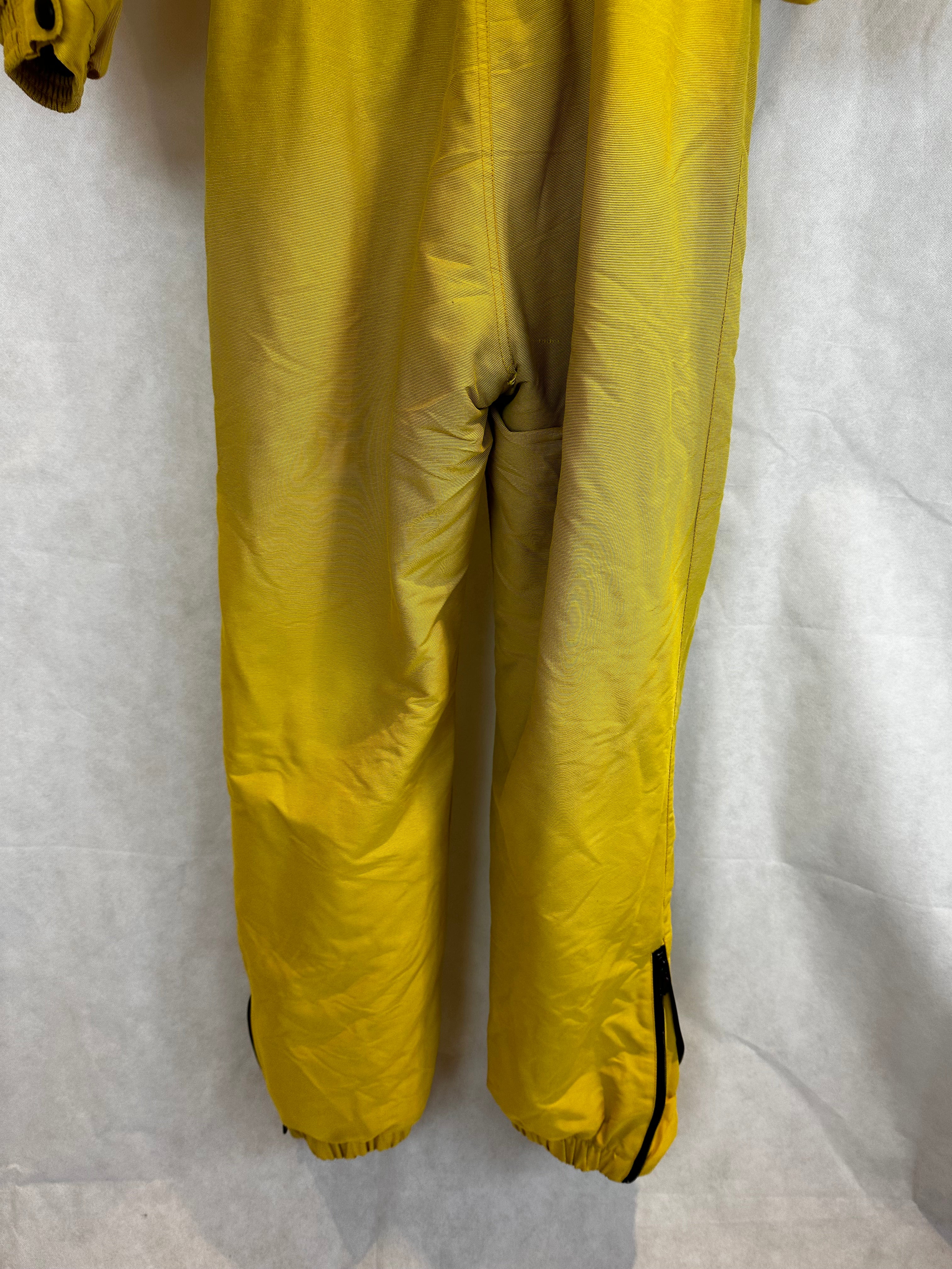 Vintage Skioverall in gelb von Etriel in S/M