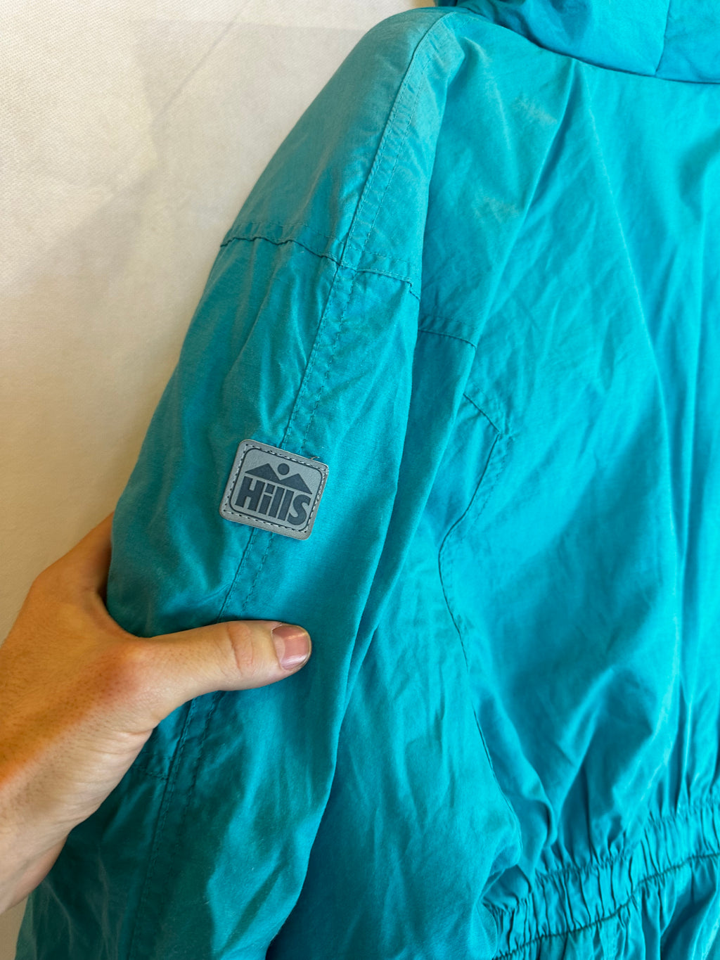 Vintage Skioverall in turkis in M/S