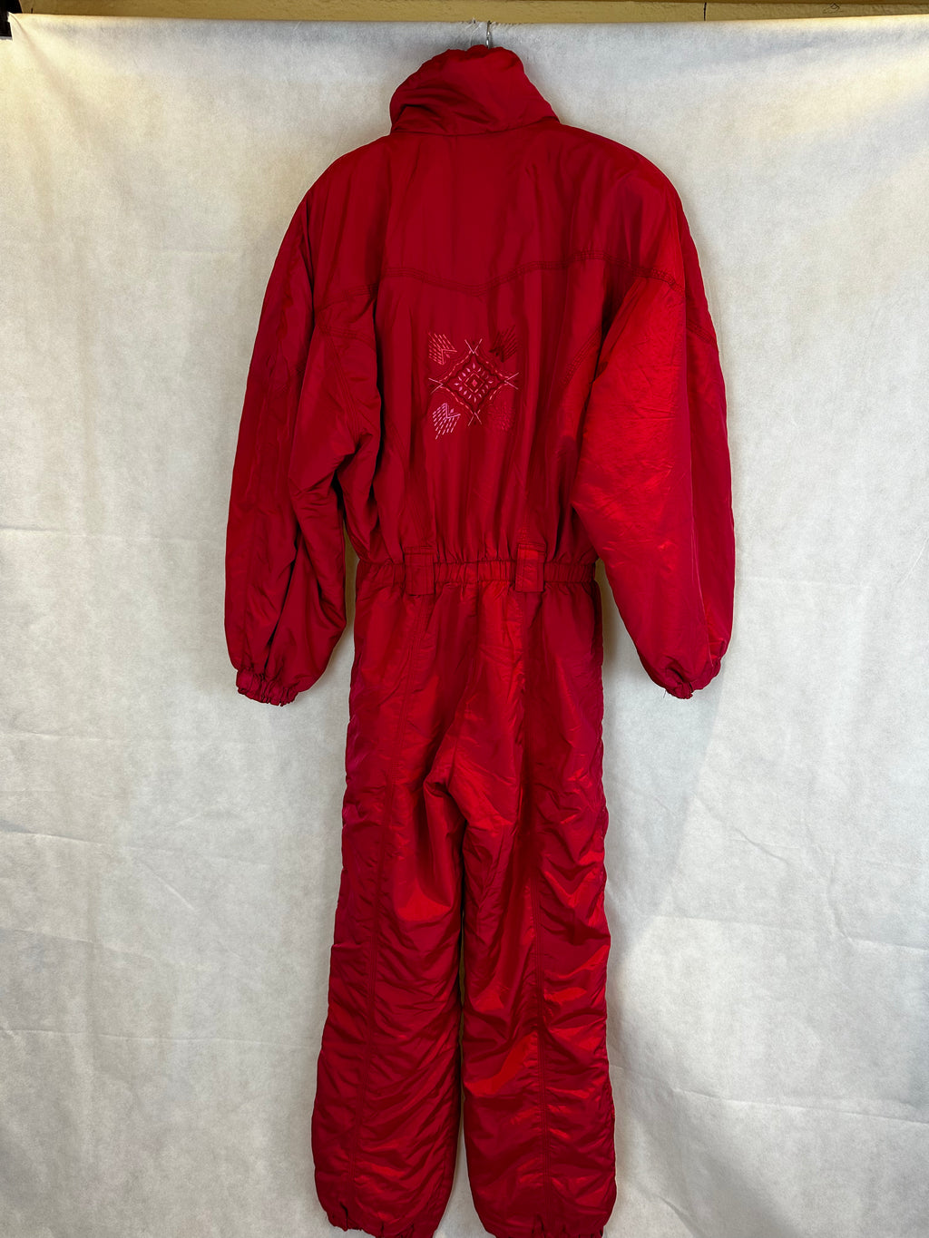 Vintage Skioverall von Punktrosso in rot in M