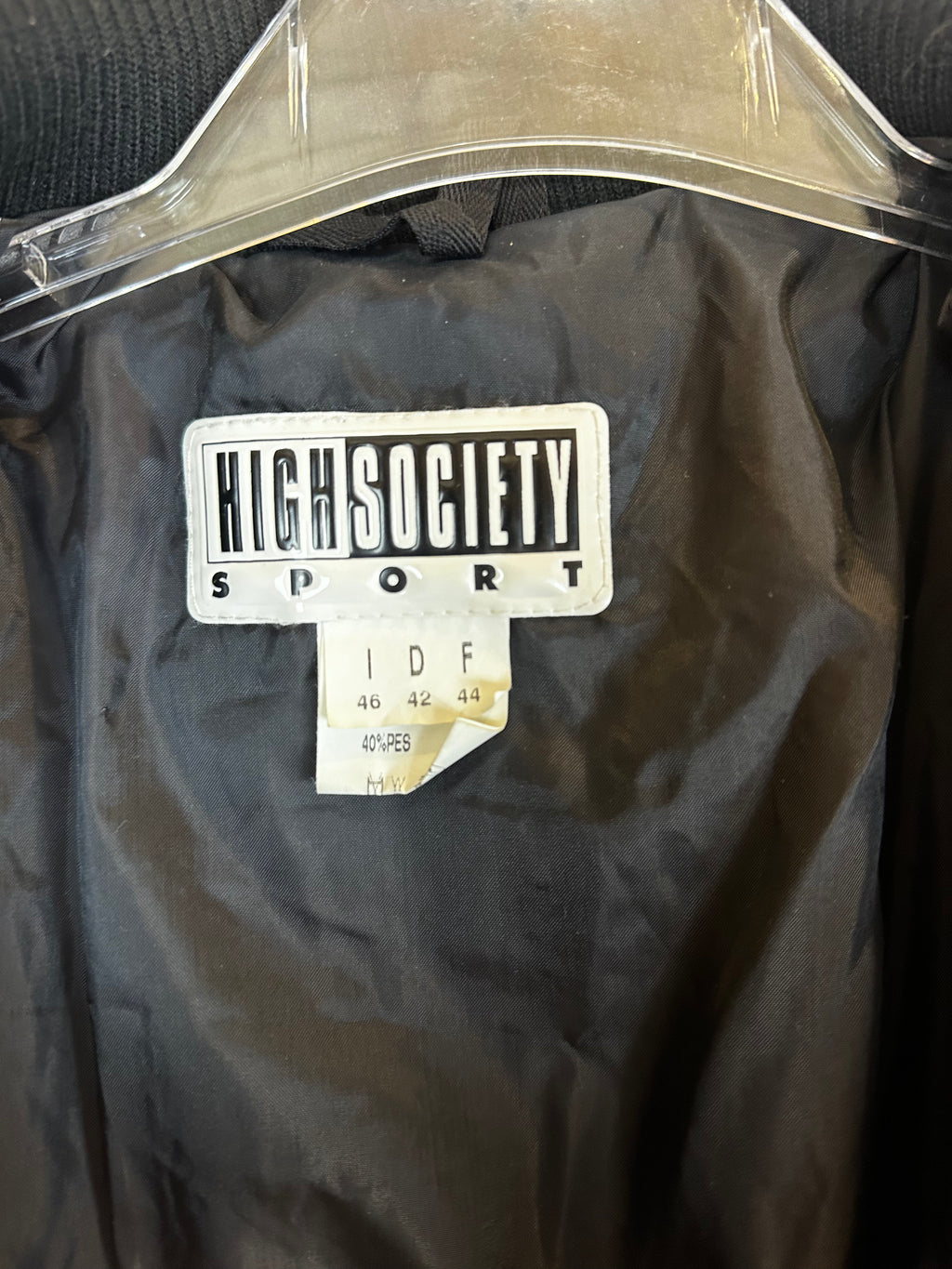 Vintage Skioverall von High Society in blau in M