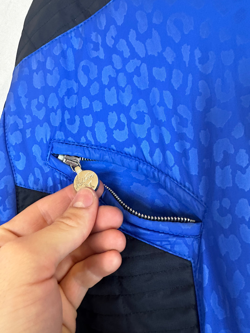 Vintage Skioverall von High Society in blau in M