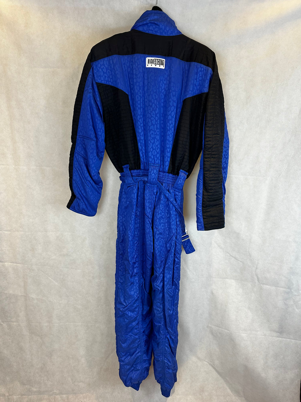 Vintage Skioverall von High Society in blau in M