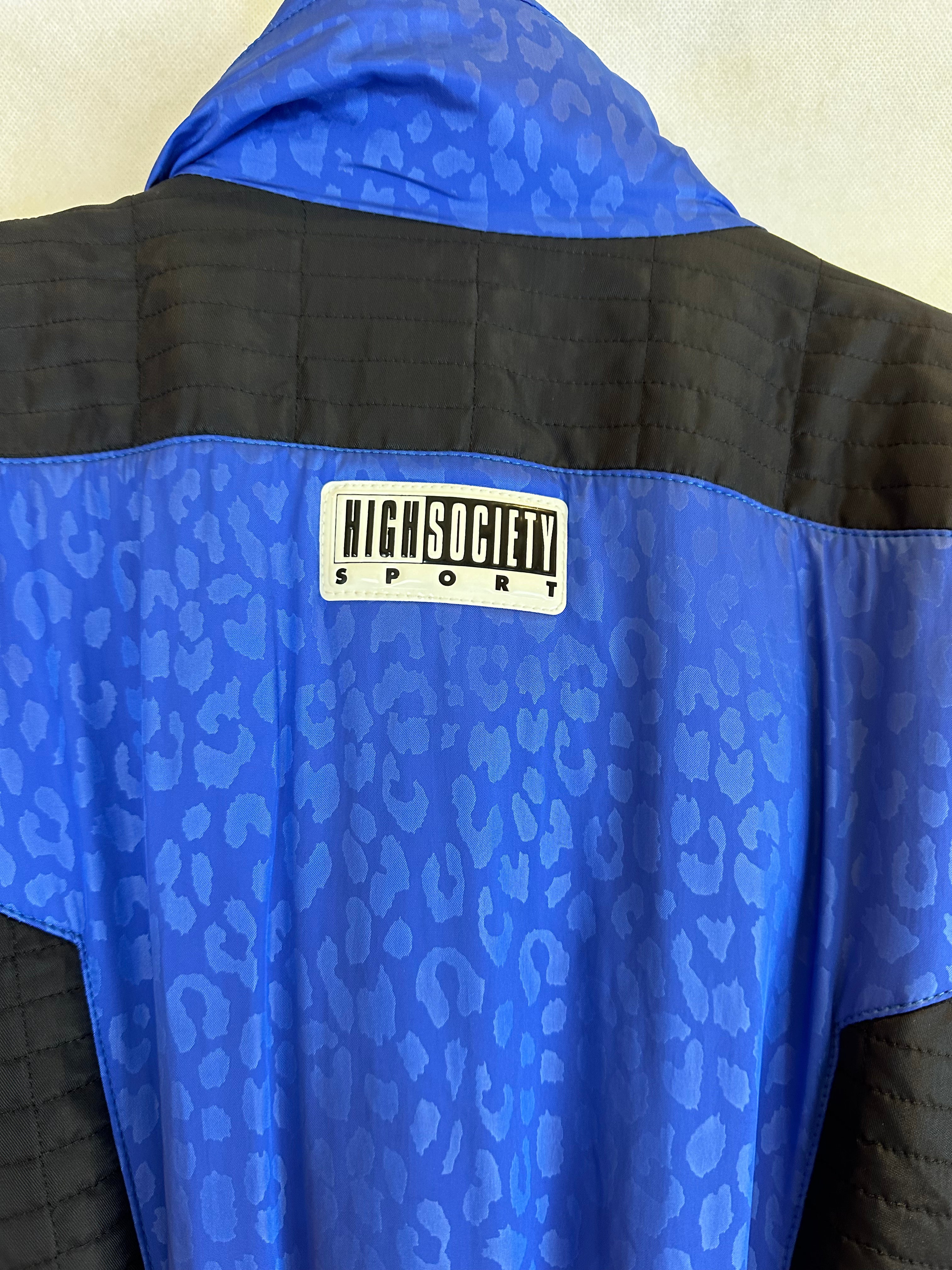 Vintage Skioverall von High Society in blau in M