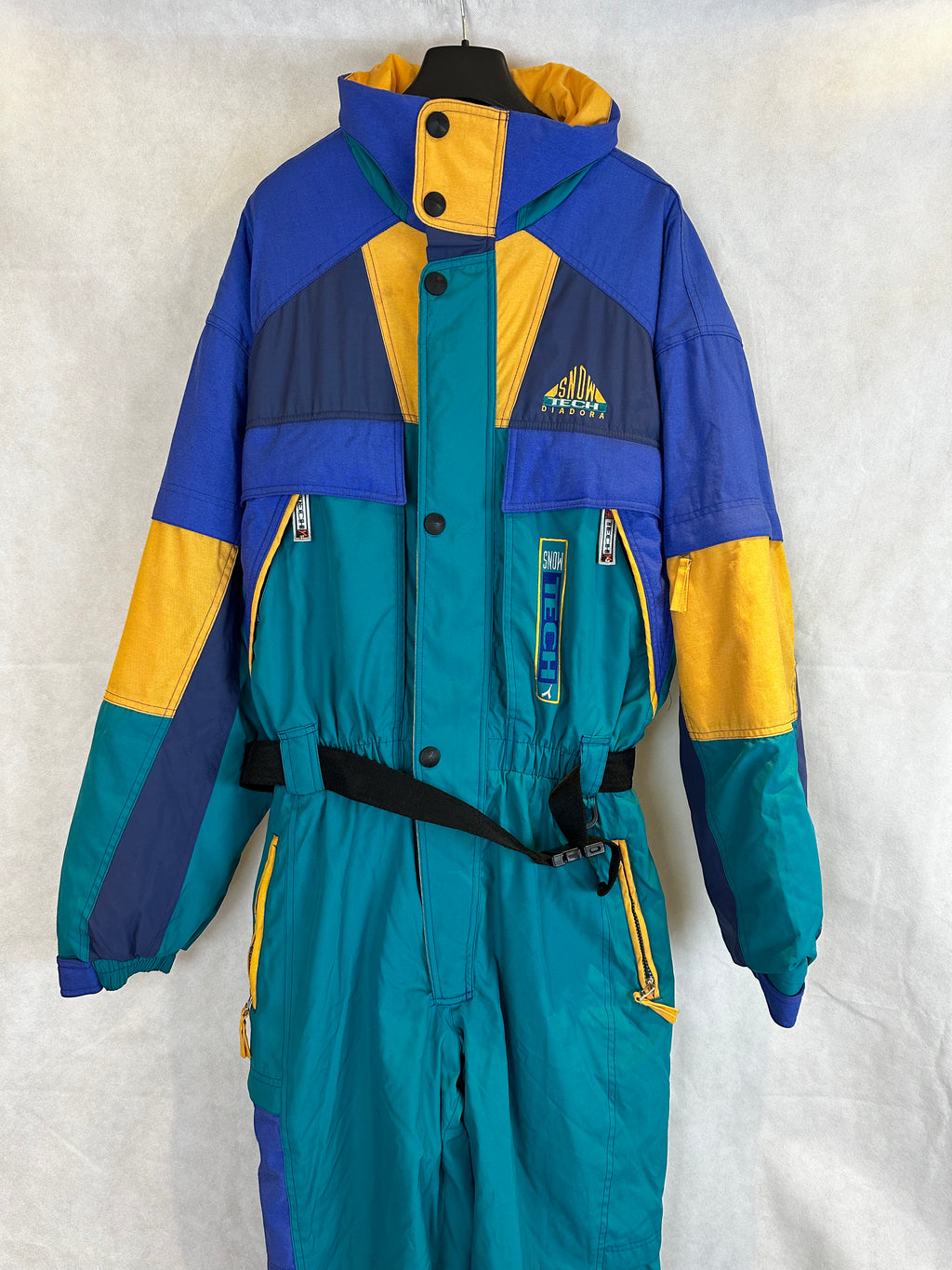Vintage Skioverall von Diadora  in blau in M