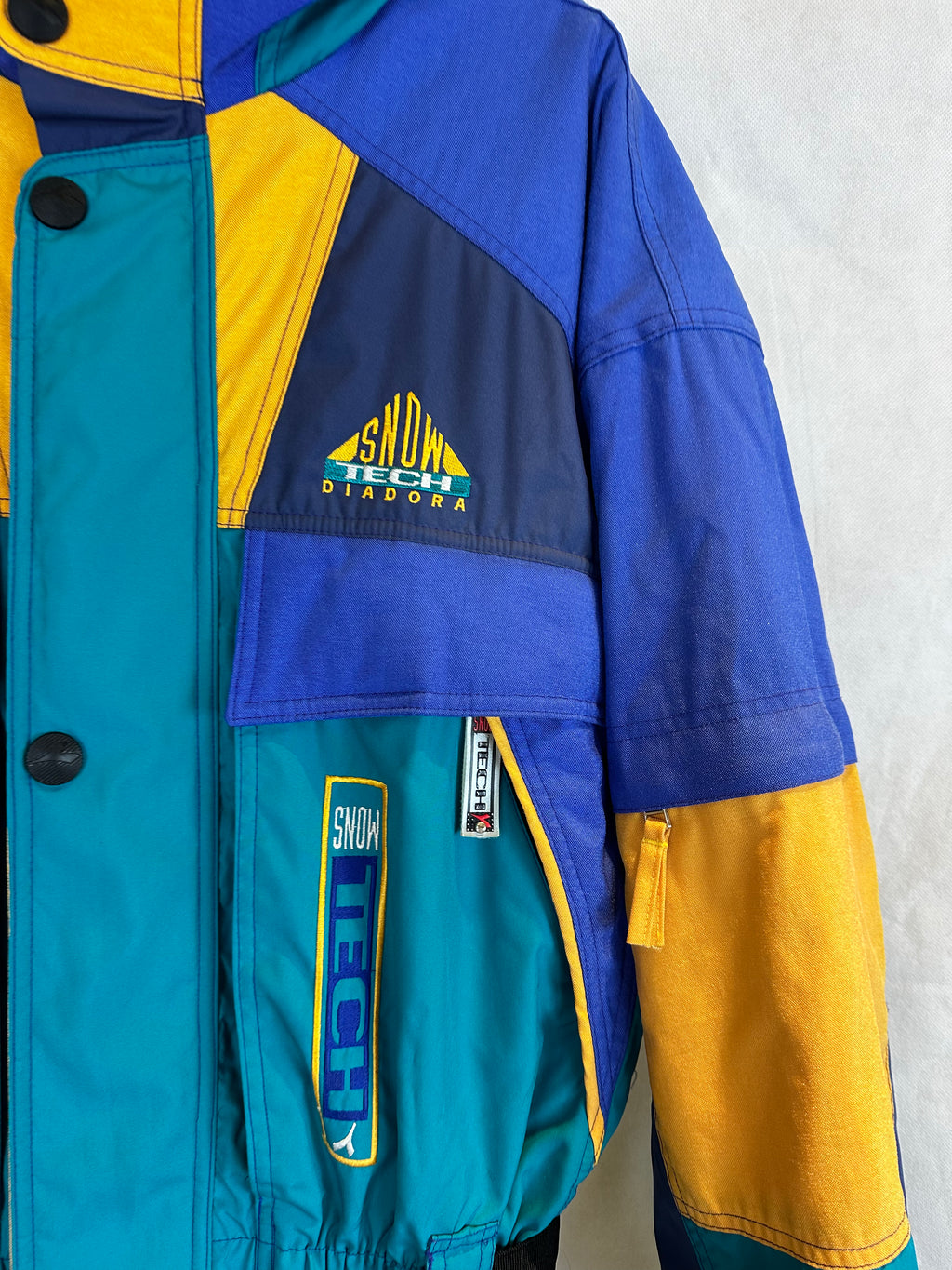 Vintage Skioverall von Diadora  in blau in M