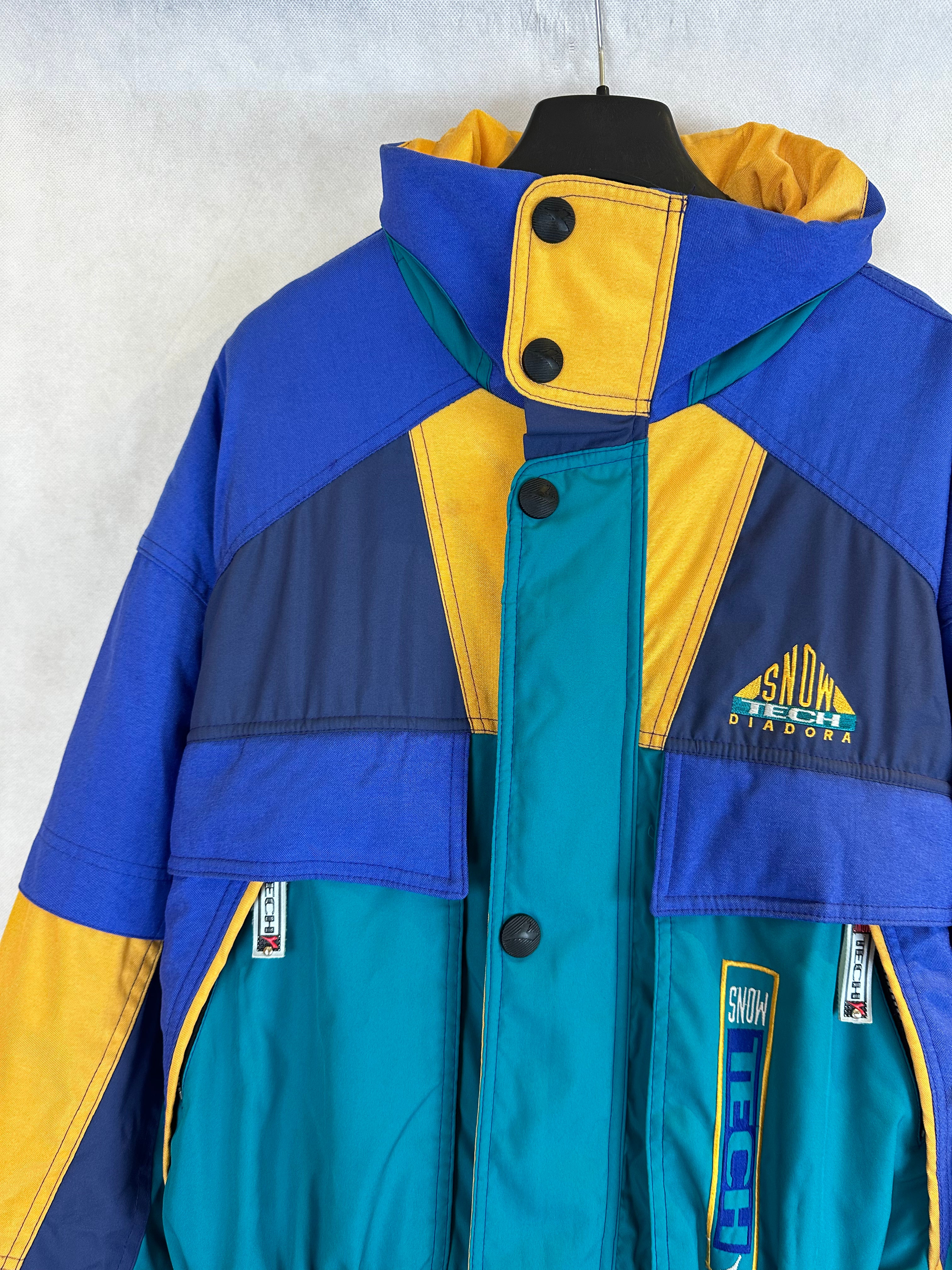 Vintage Skioverall von Diadora  in blau in M