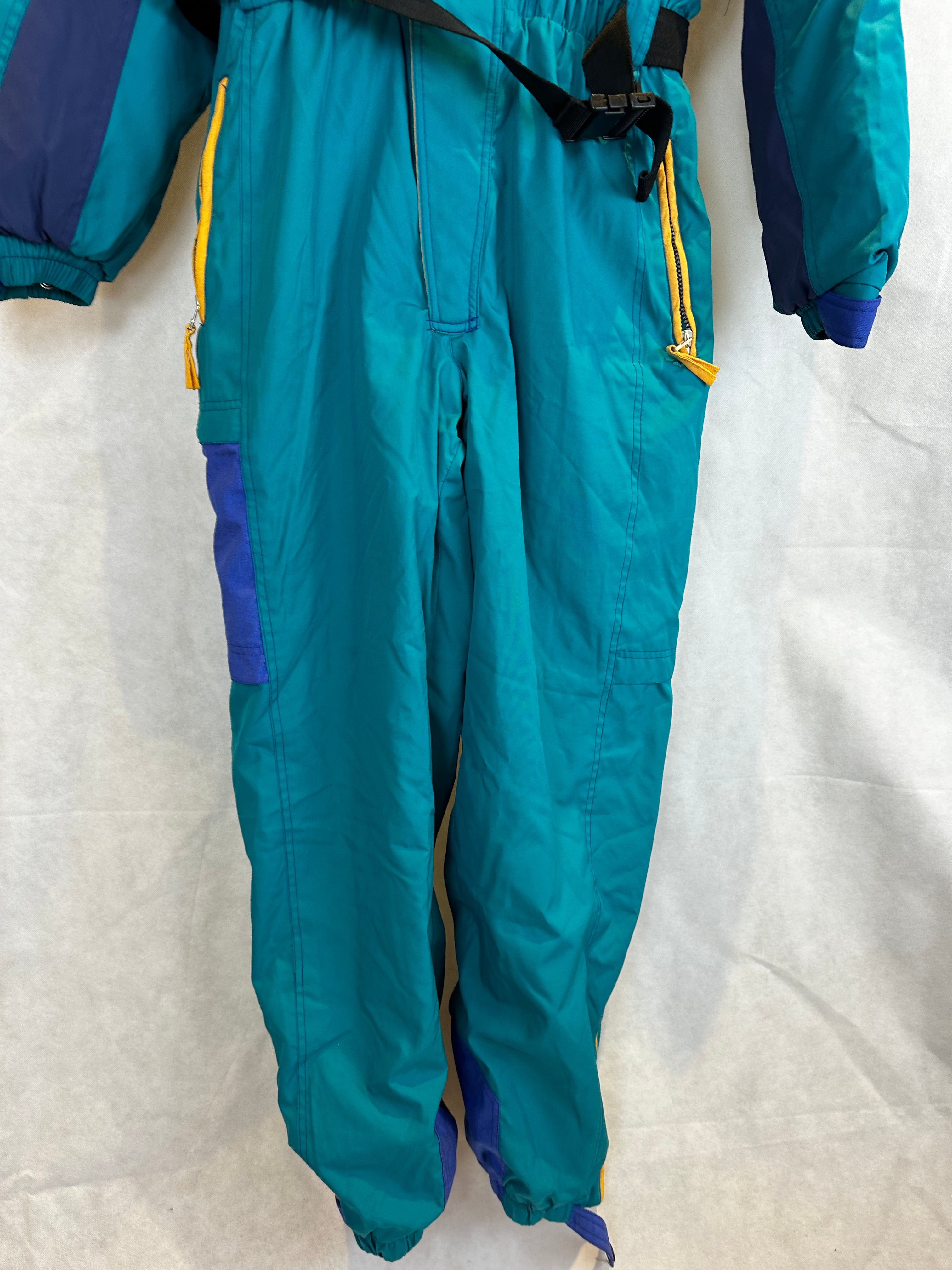 Vintage Skioverall von Diadora  in blau in M