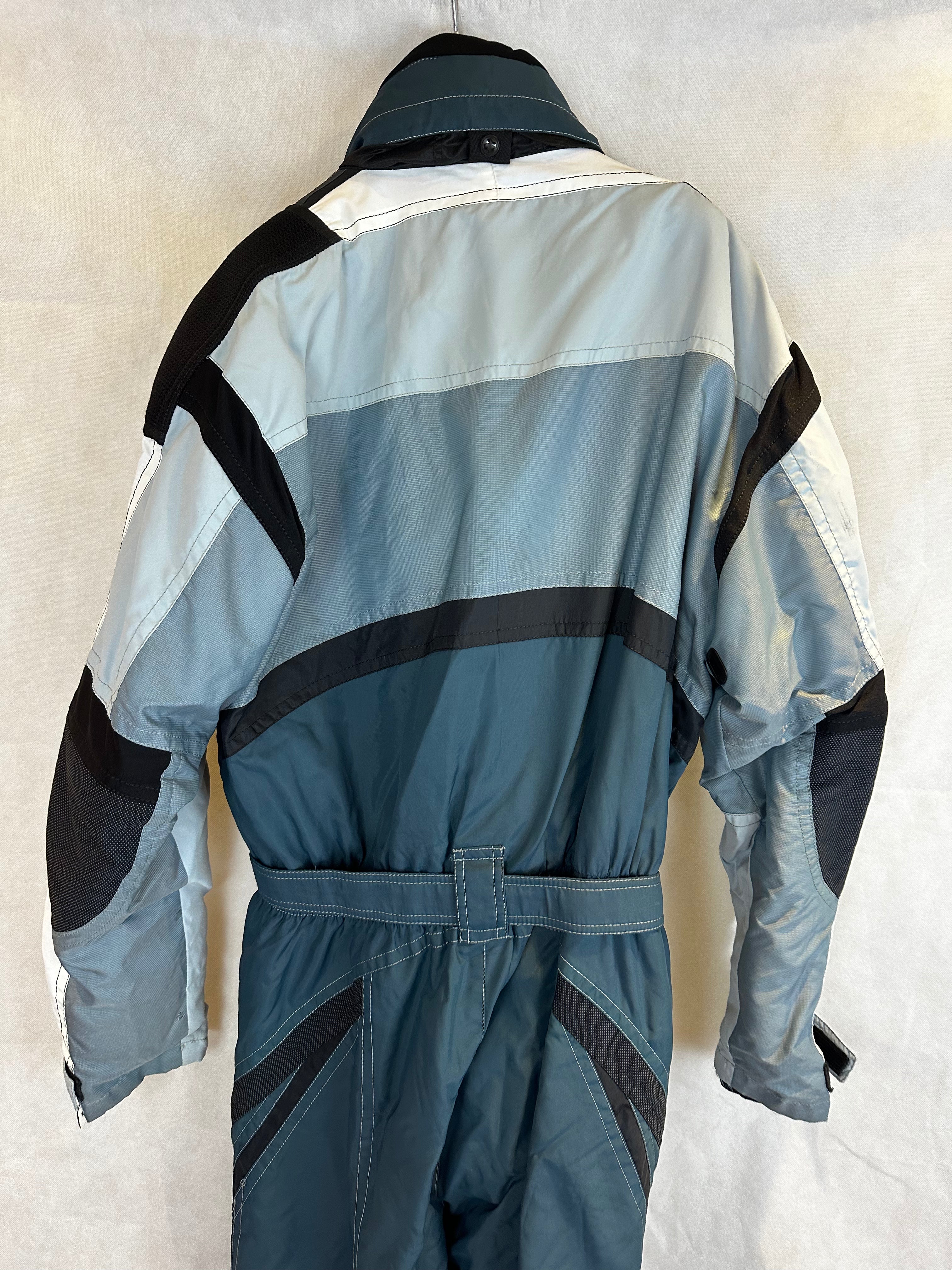 Vintage Skioverall von COLMAR in hellblau in L