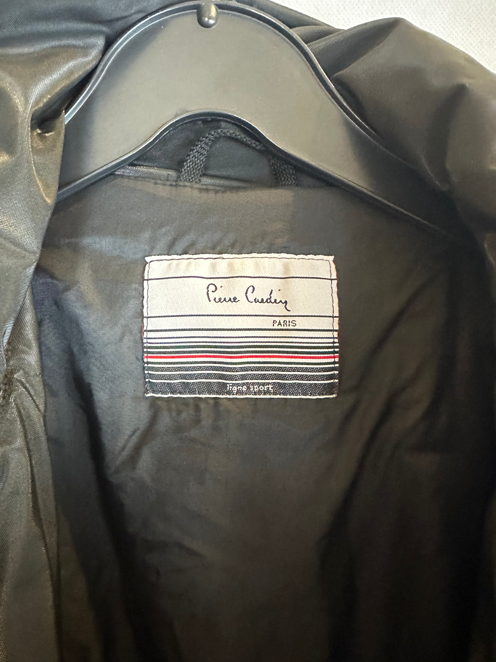 Vintage Skioverall von Pierre Cardin in Schwarz in S/M