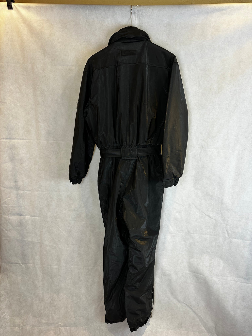 Vintage Skioverall von Pierre Cardin in Schwarz in S/M