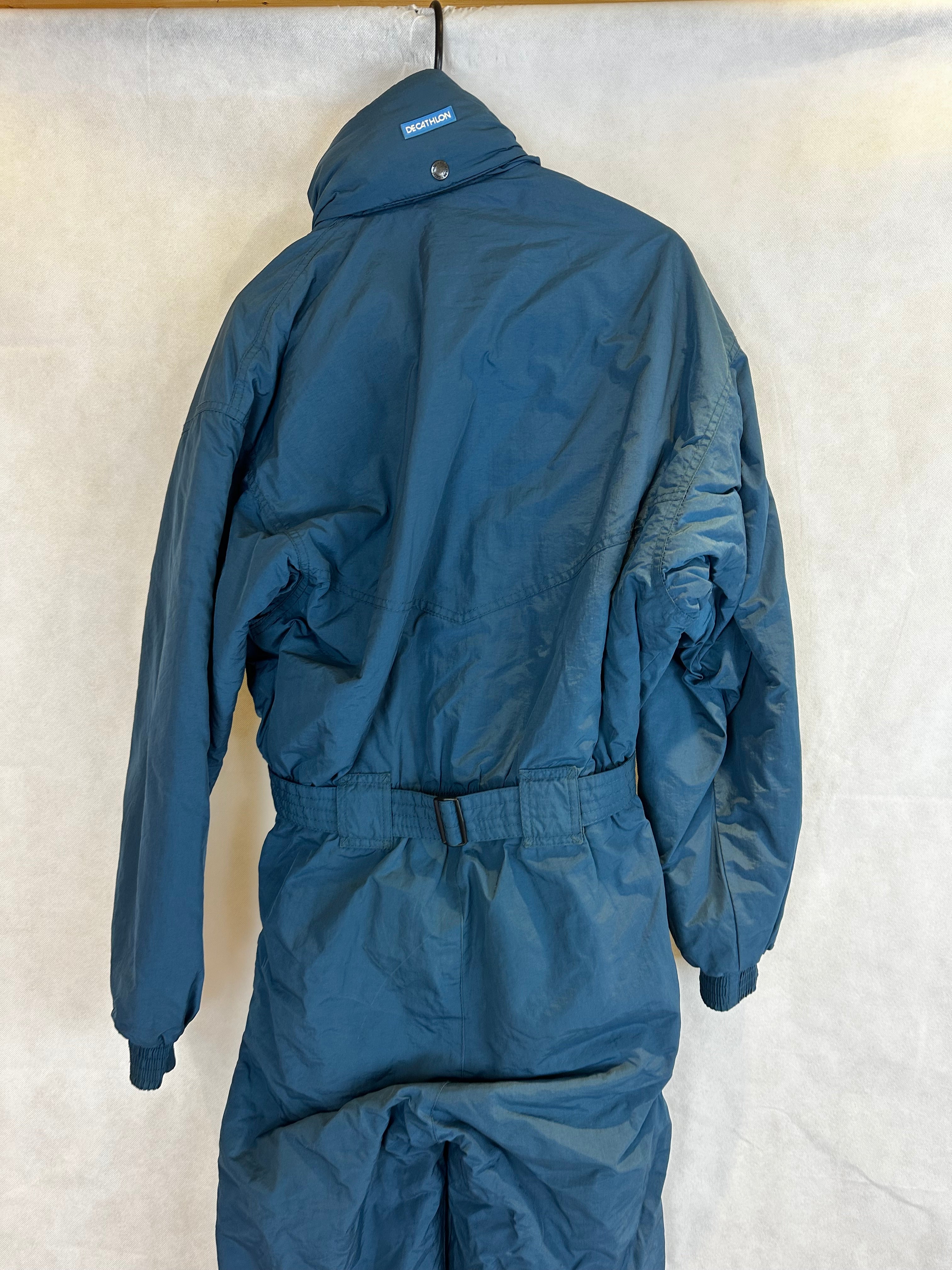 Vintage Skioverall von Decathlon in S/M in Dunkelblau