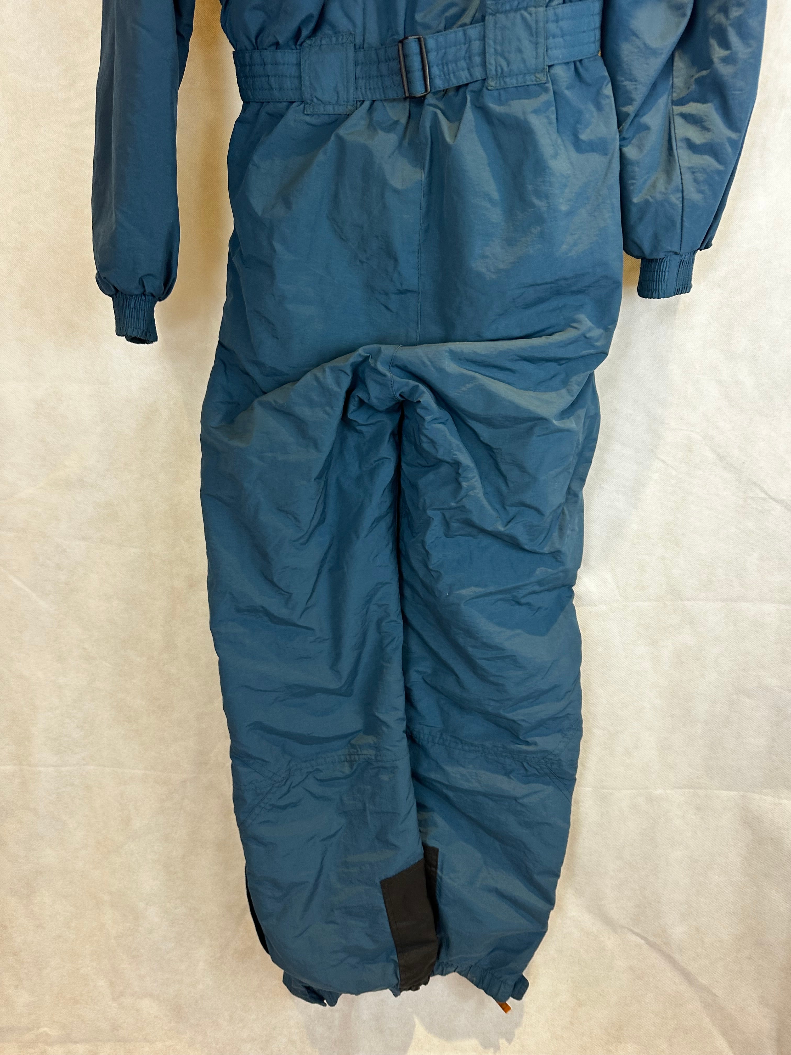 Vintage Skioverall von Decathlon in S/M in Dunkelblau