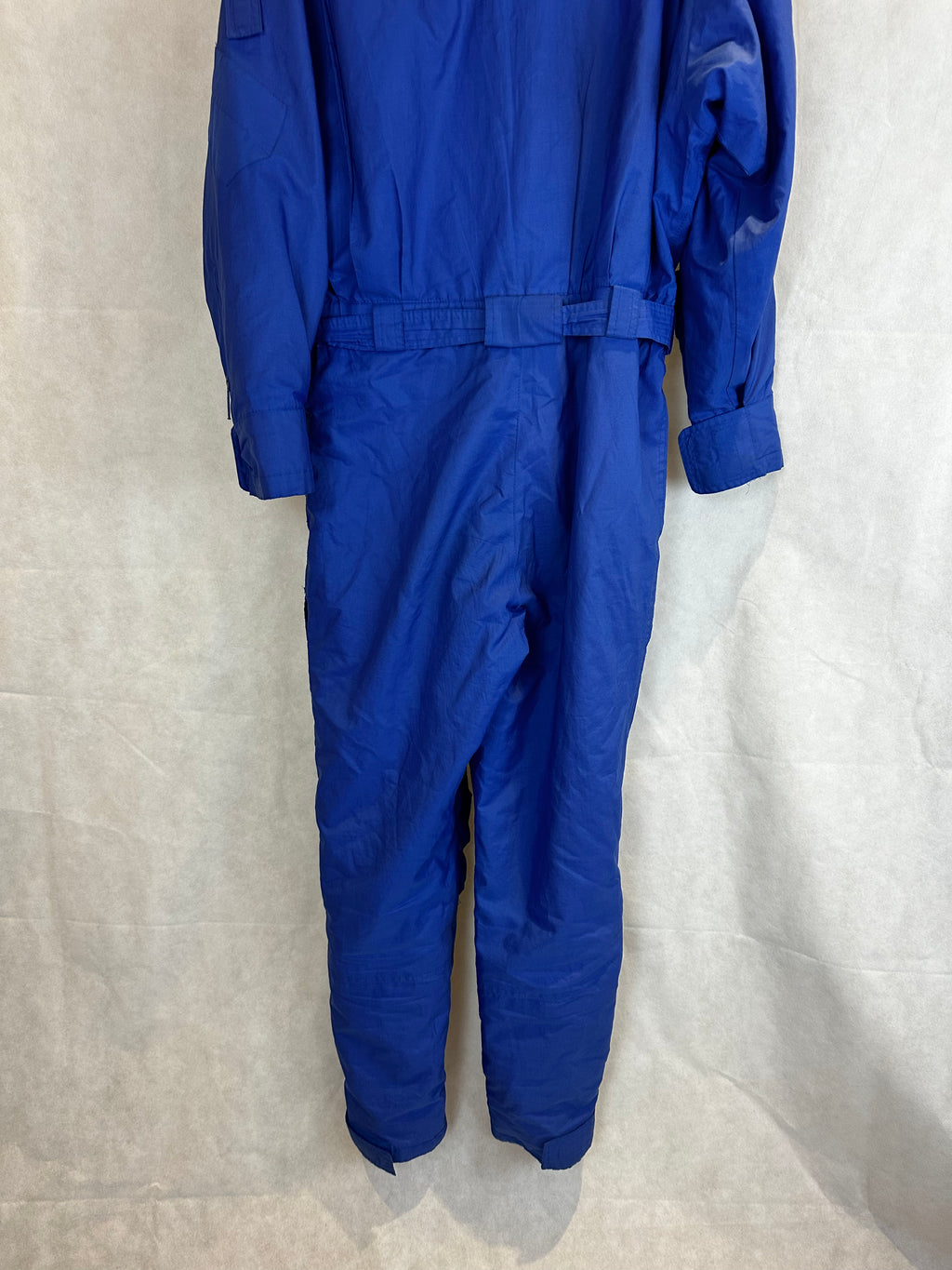 Vintage Skioverall in blau in M/L