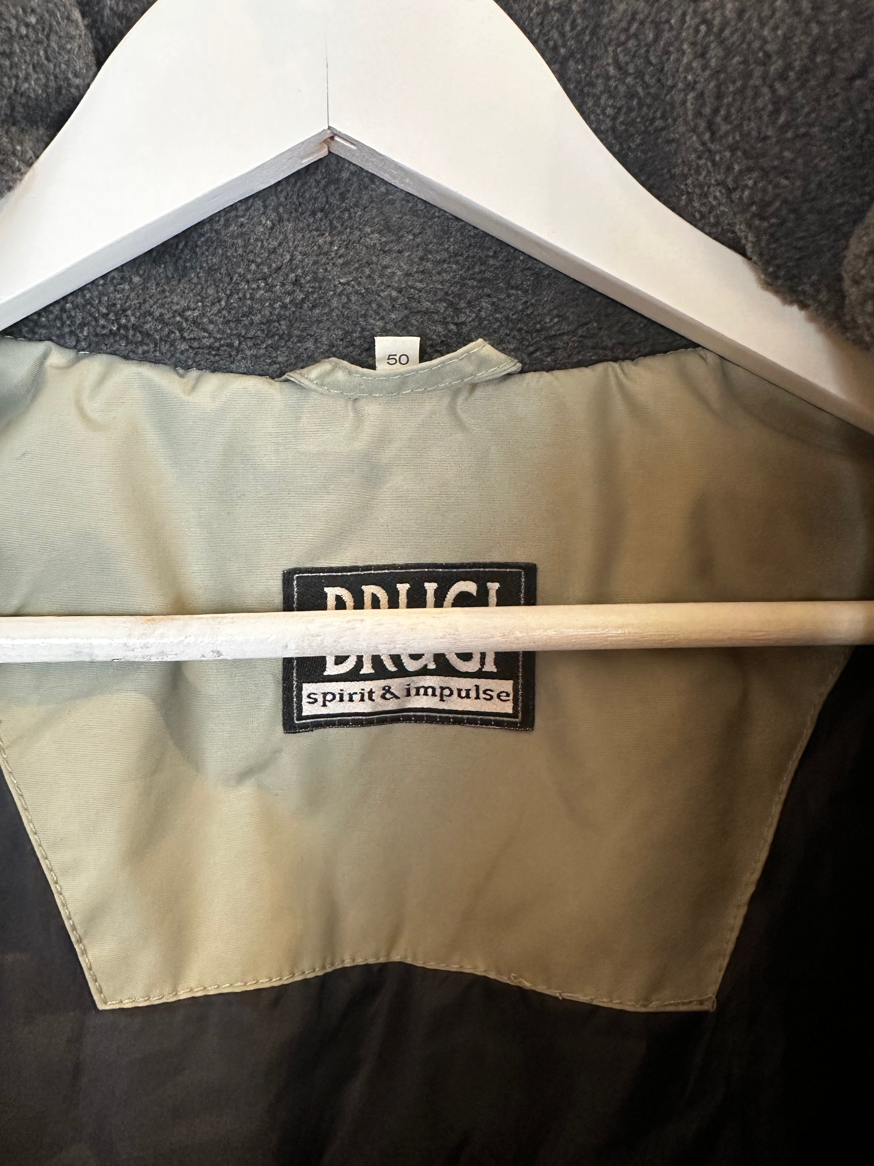 Vintage Skioverall von BRUGI in grau in L