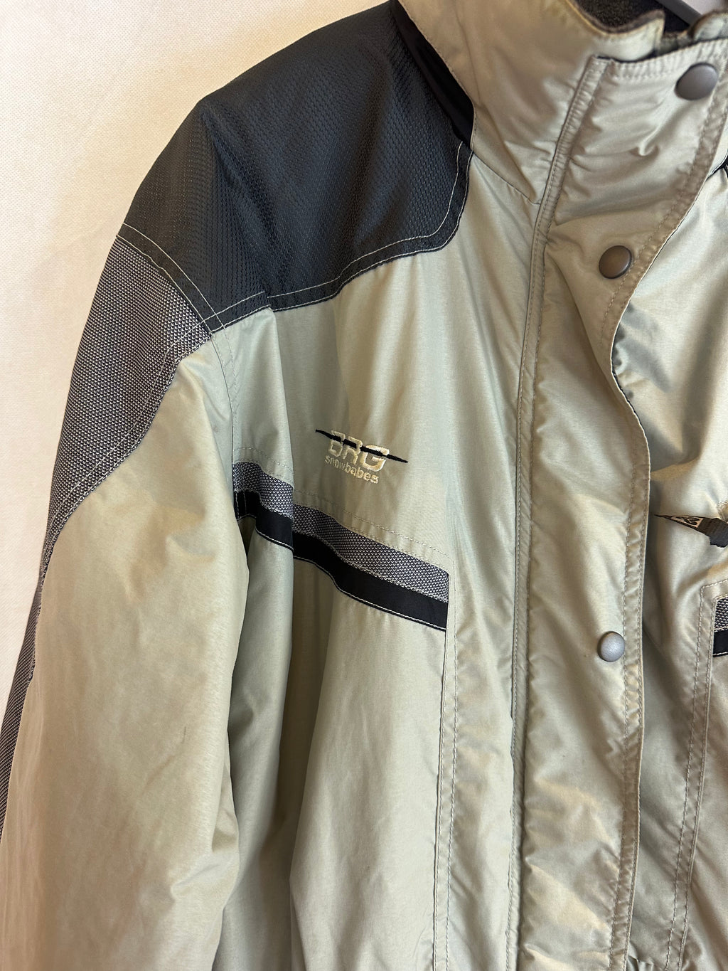 Vintage Skioverall von BRUGI in grau in L