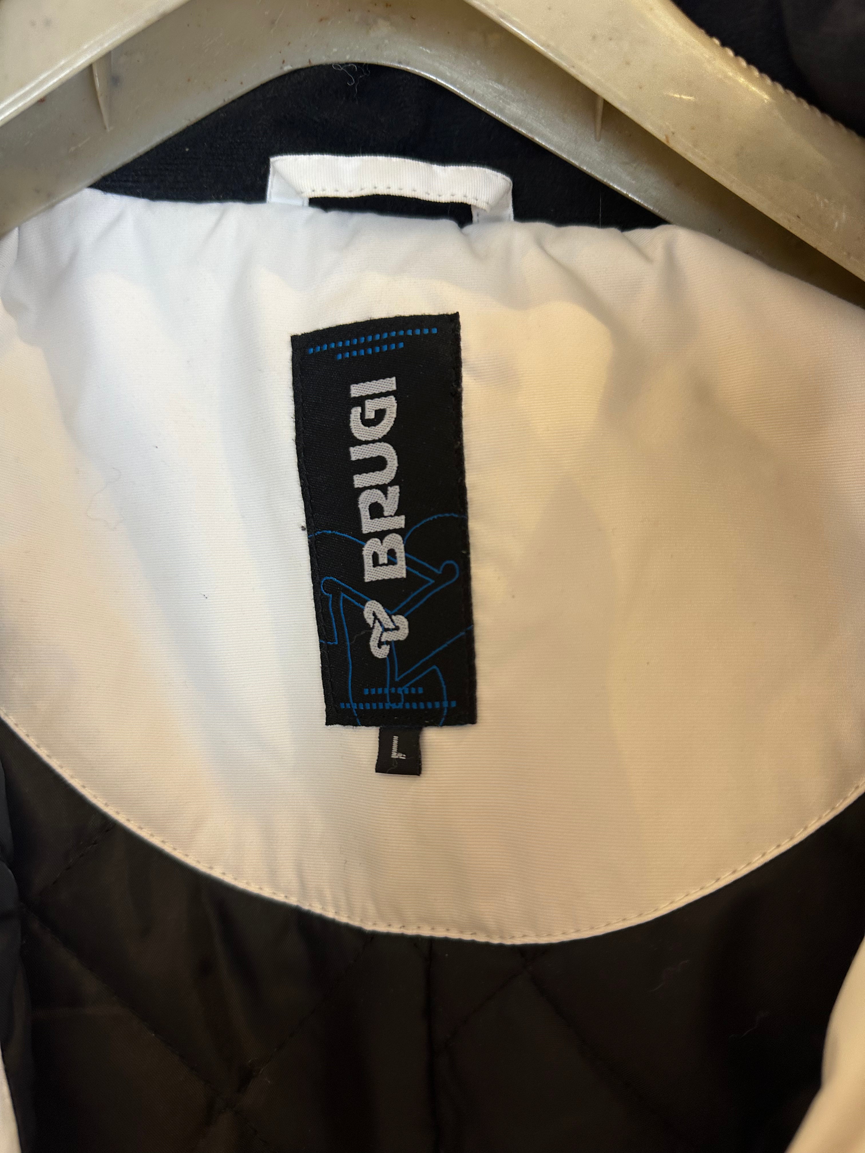 Vintage Skioverall in weiss von Brugi in L